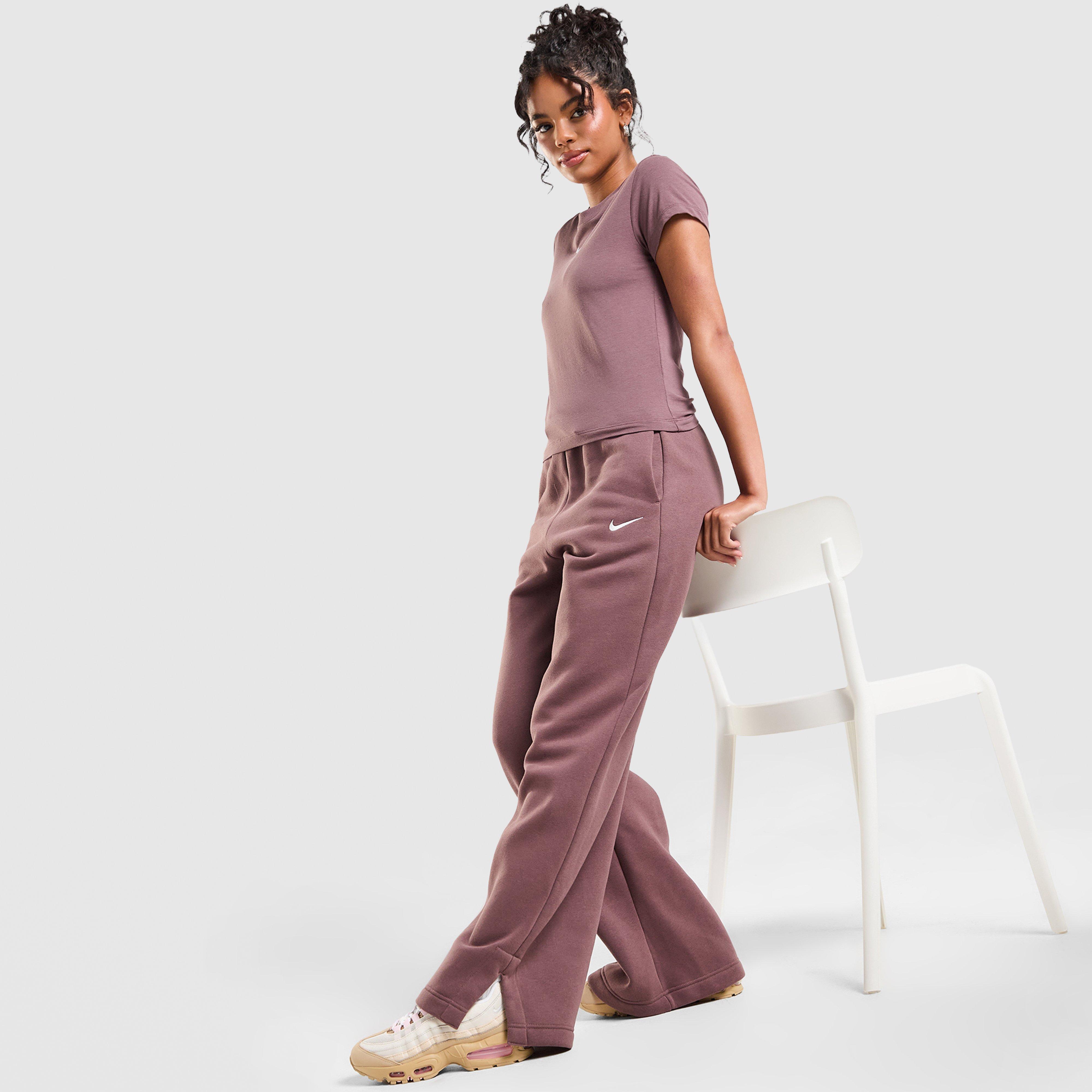 NIKE SPODNIE W NSW PHNX FLC HR PANT WIDE 2