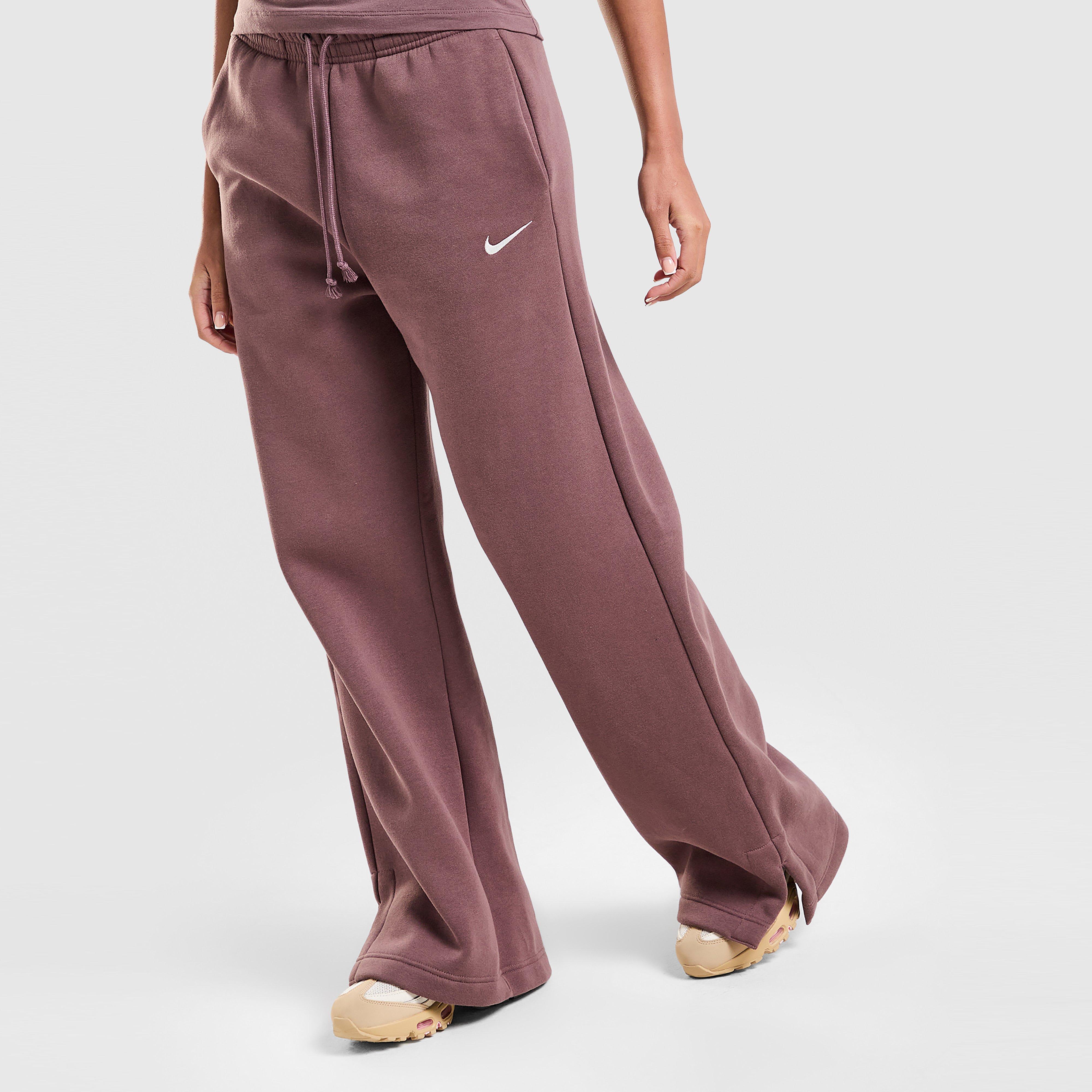 NIKE SPODNIE W NSW PHNX FLC HR PANT WIDE 2