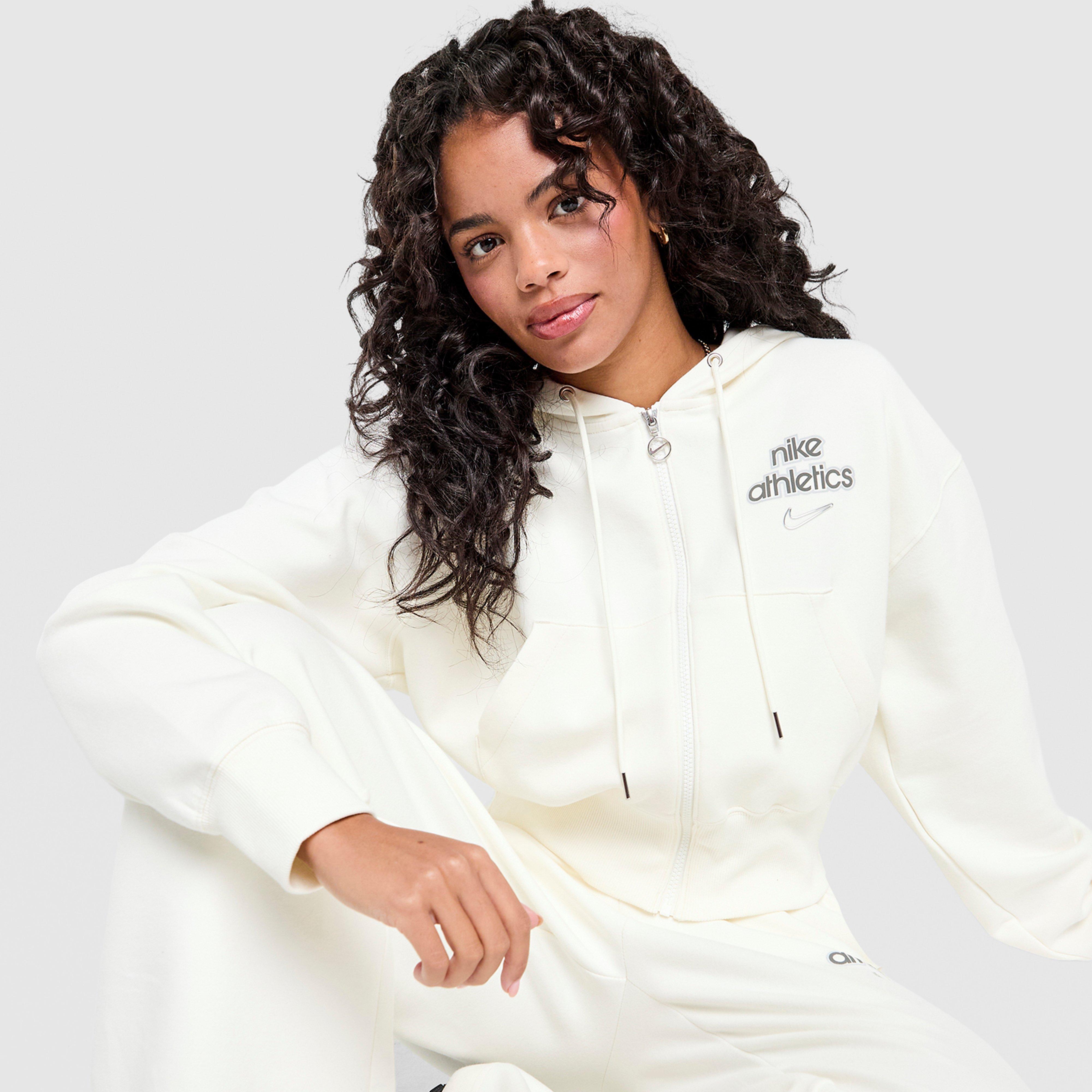 Дамска блуза NIKE BLUZA ROZPINANA Z KAPTUREM W NK PHNX FLC FZ