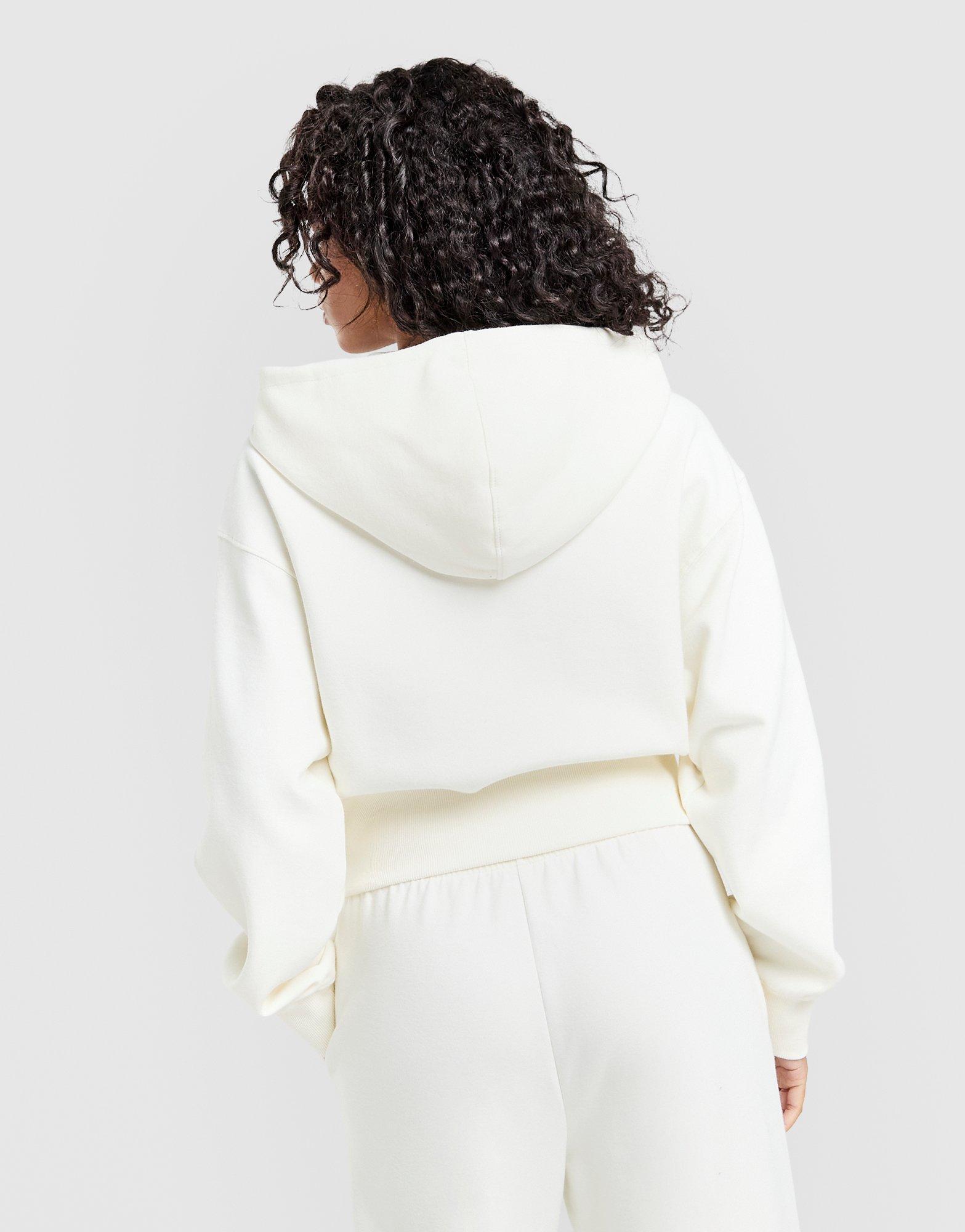 Дамска блуза NIKE СУИТЧЪР СЪС ЗАКОПЧАВАНЕ   С КАЧУЛКА W NK PHNX FLC FZ IO4757-133 Бежов