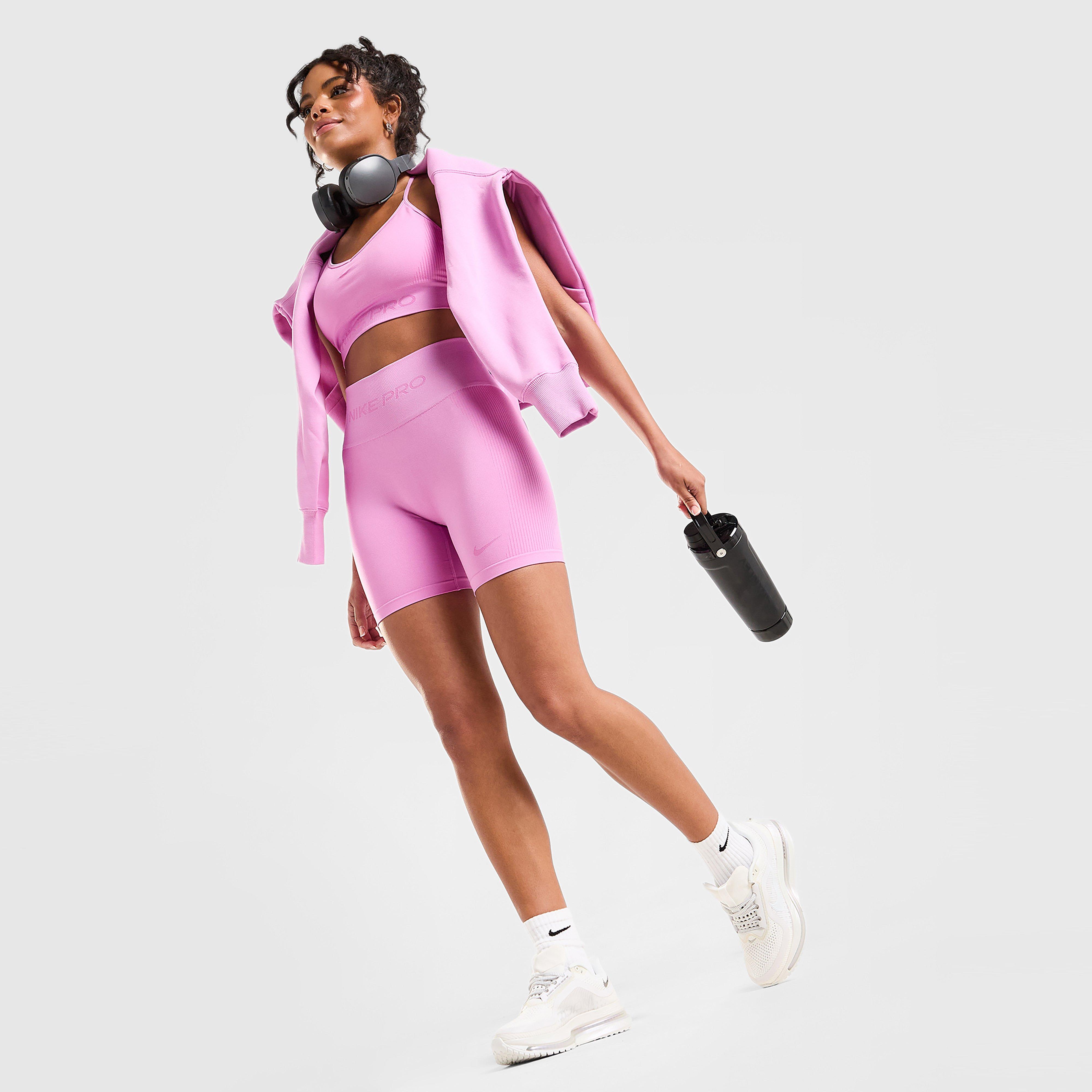 Krótkie spodenki, szorty damskie NIKE SZORTY W NP DF SMLS HR 5IN SHORT