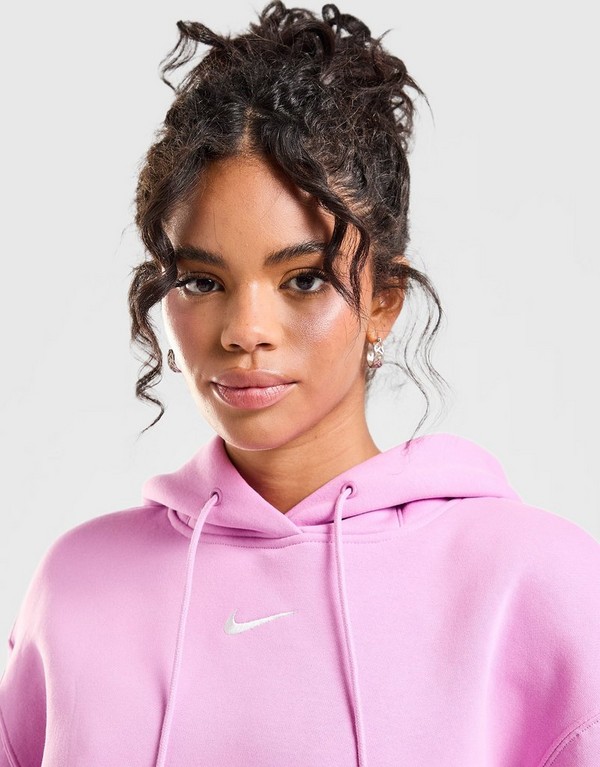 Nike Bluza Z Kapturem W Nsw Phnx Flc Os Po Hoodie - obrazek 2