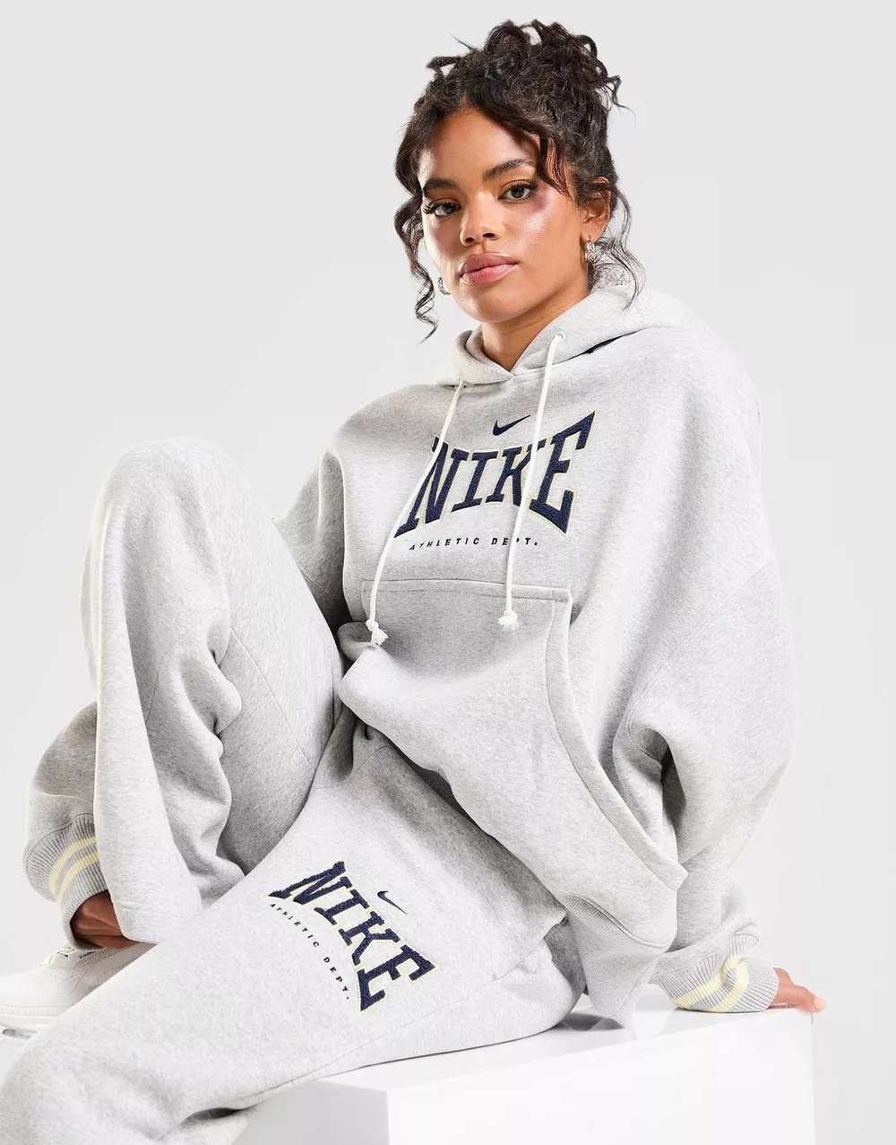 NIKE КОФТА З КАПЮШОНОМ W   NK PHX FLC OS PO HOODIE GX, фото 1 з 5