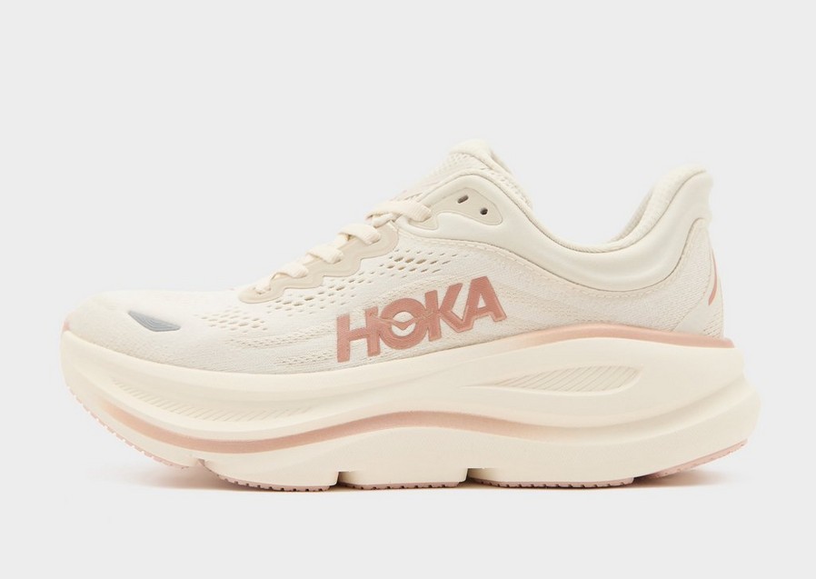 HOKA BONDI 9 Pantofi alergare Femei Bej 1162012OSG • JD Sports