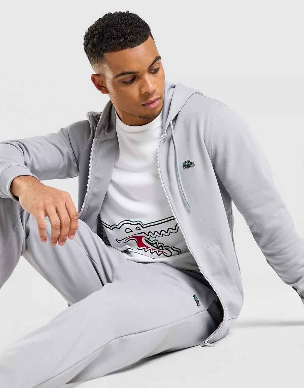 LACOSTE КОФТА НА БЛИСКАВЦІ SWEATSHIRT, фото 1 з 5