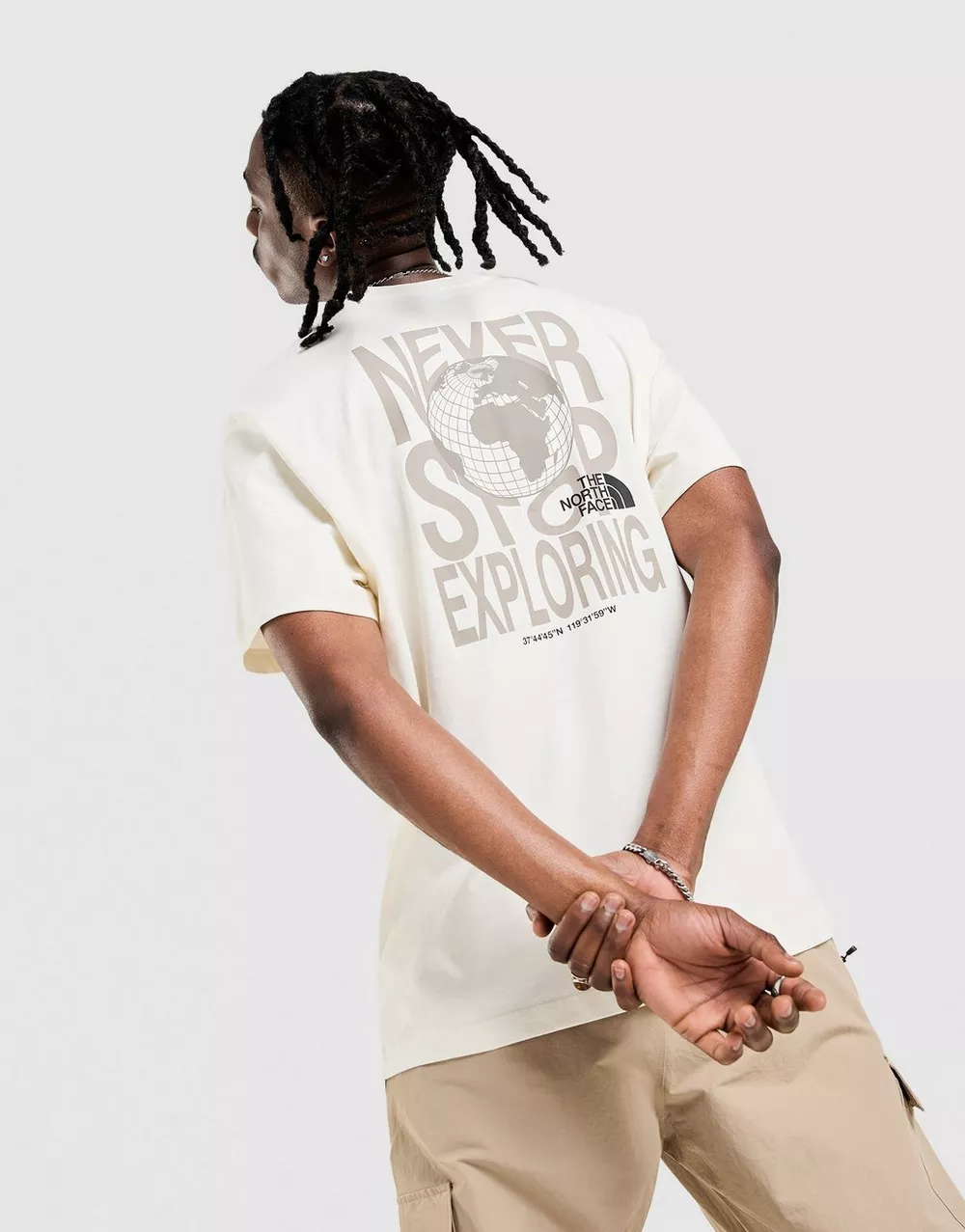 THE NORTH FACE ФУТБОЛКА M   GLOBE FONT RELAXED SS TEE, фото 1 з 5