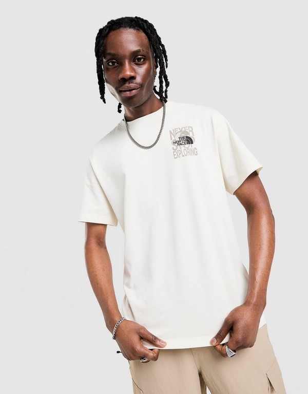 The North Face T-Shirt M Globe Font Relaxed Ss Tee - obrazek 3