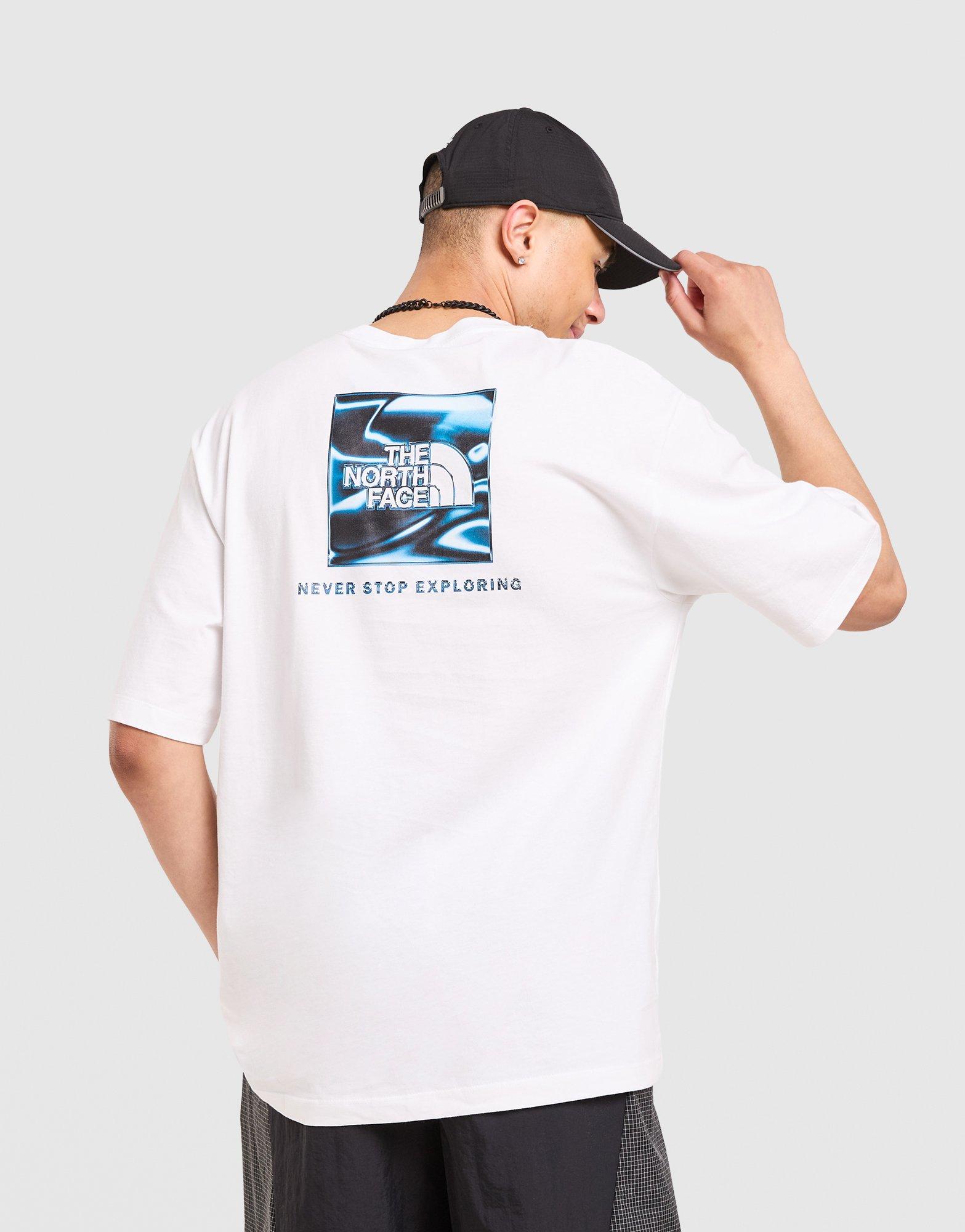 The North Face Tričko M Liquid Box Nse Oversize