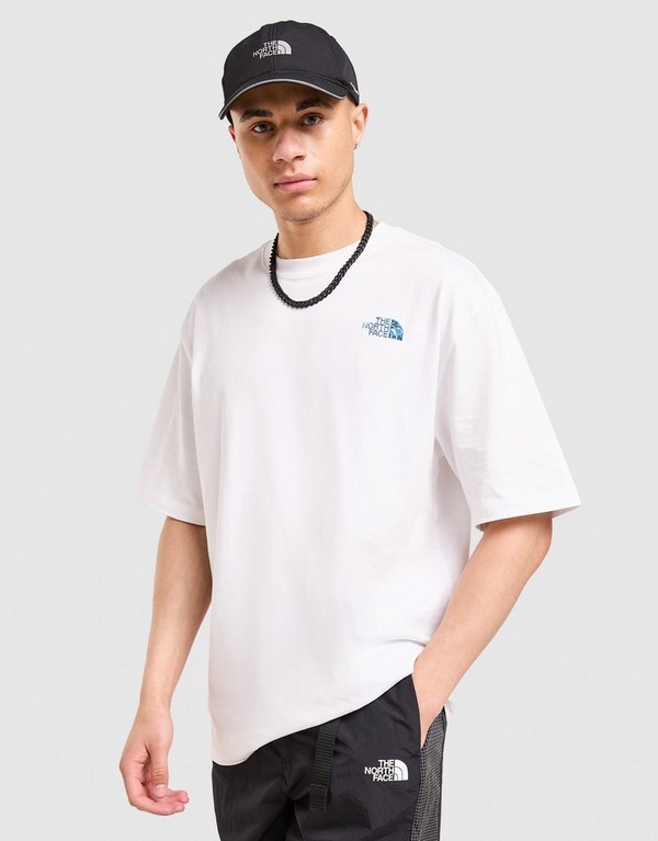 The North Face Tričko M Liquid Box Nse Oversize
