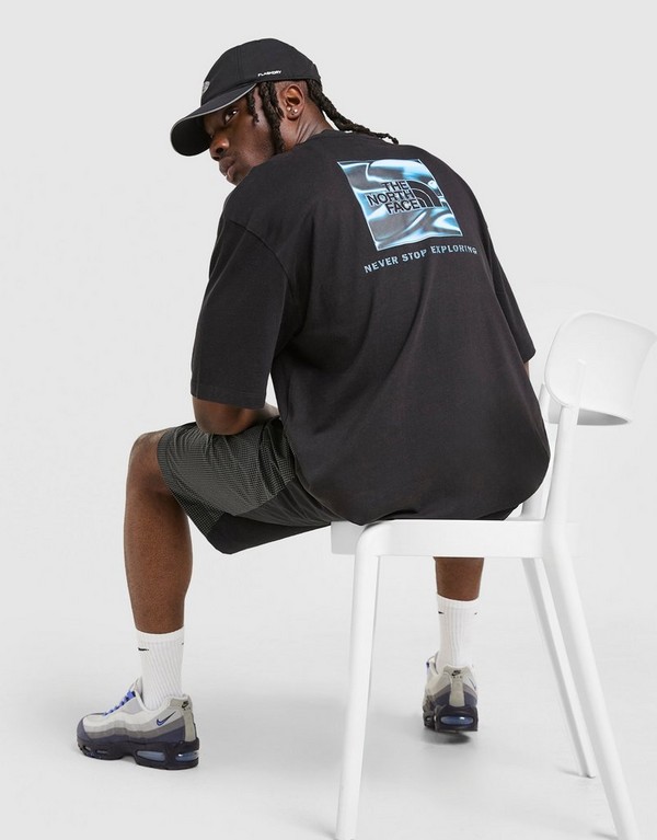 The North Face Tričko M Liquid Box Nse Oversize