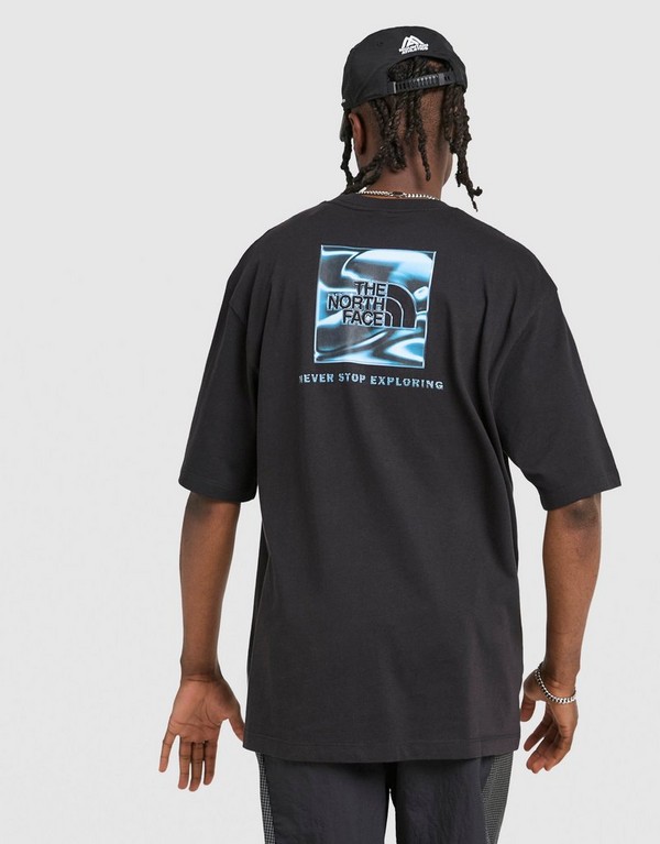 The North Face Tričko M Liquid Box Nse Oversize