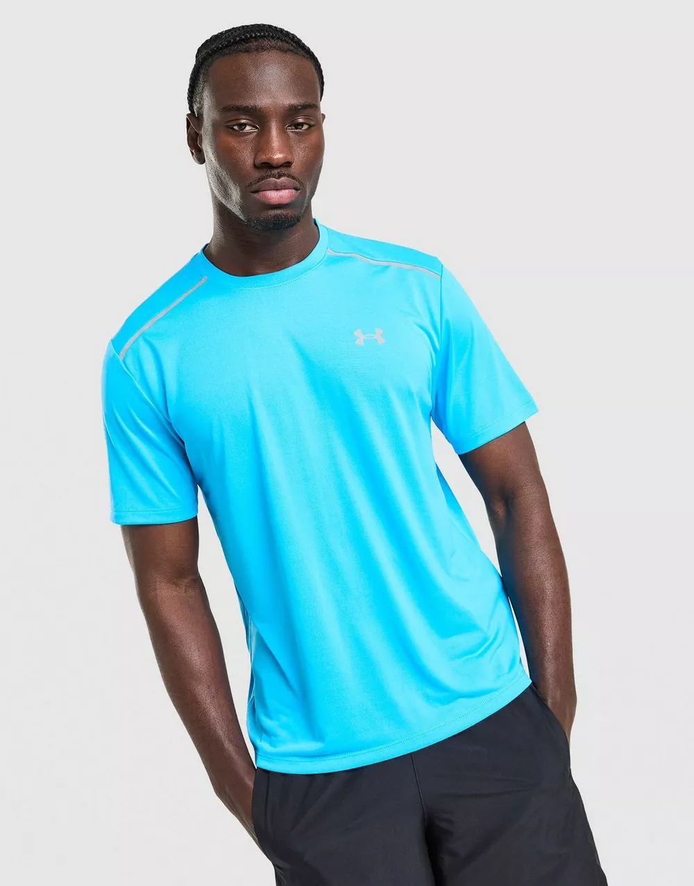 UNDER ARMOUR ФУТБОЛКА TECH RFLTV SS, фото 1 з 5