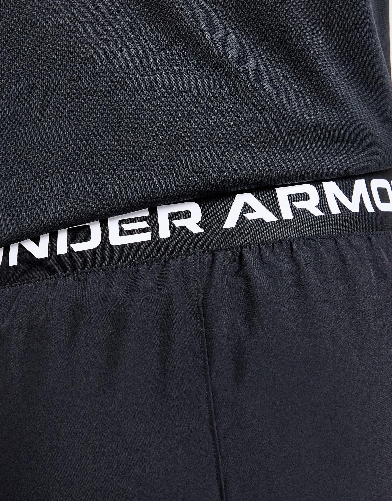 Krótkie spodenki, szorty męskie UNDER ARMOUR SZORTY WOVEN WM SHORTS 6013162-001 Czarny