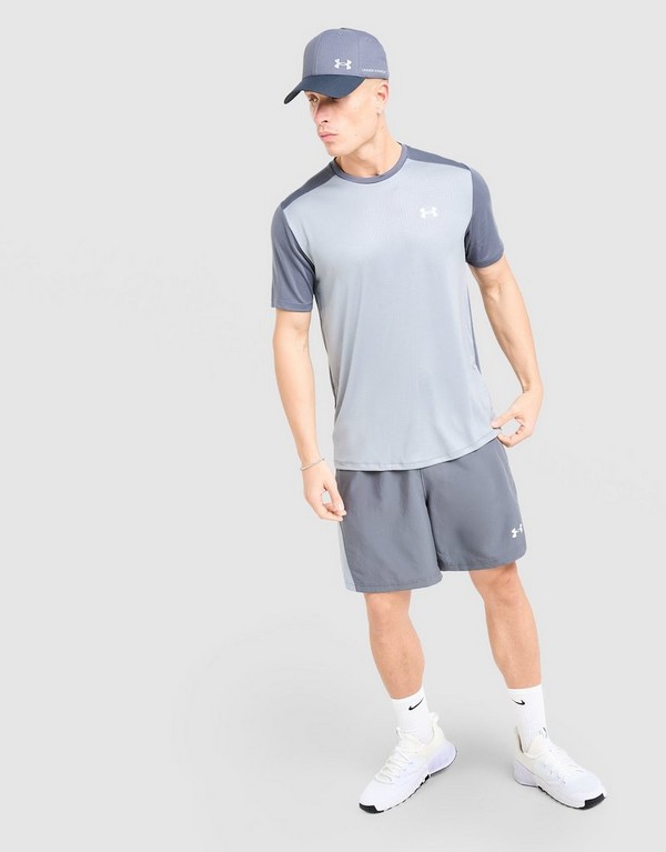 Under Armour Tričko Tech Emboss Blocked Ss