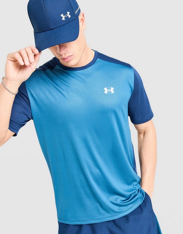Under Armour T-Shirt Tech Emboss Blocked Ss - obrazek 3