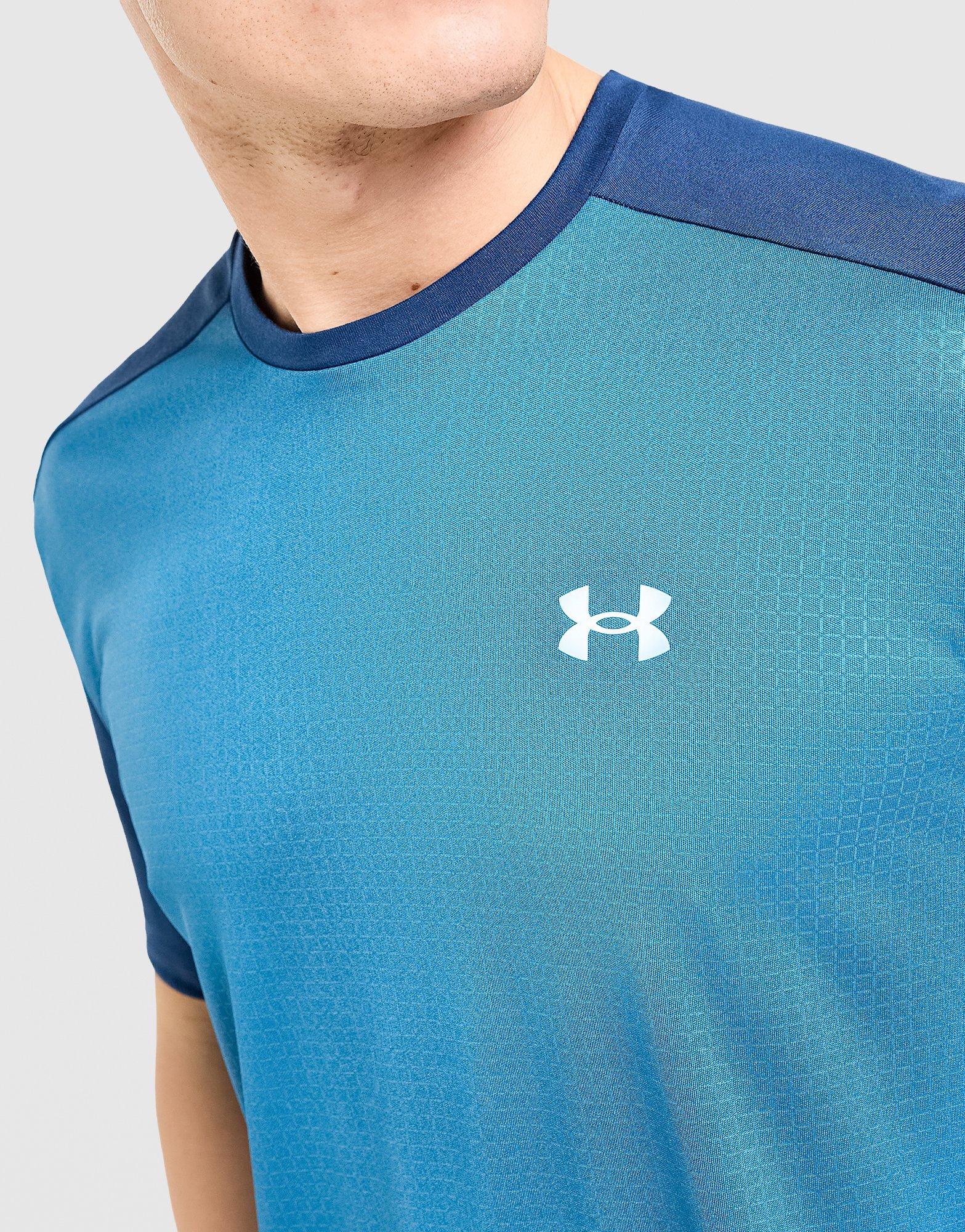Under Armour Tričko Tech Emboss Blocked Ss