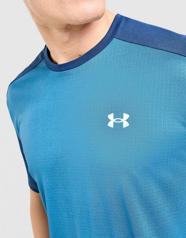 Under Armour Tričko Tech Emboss Blocked Ss