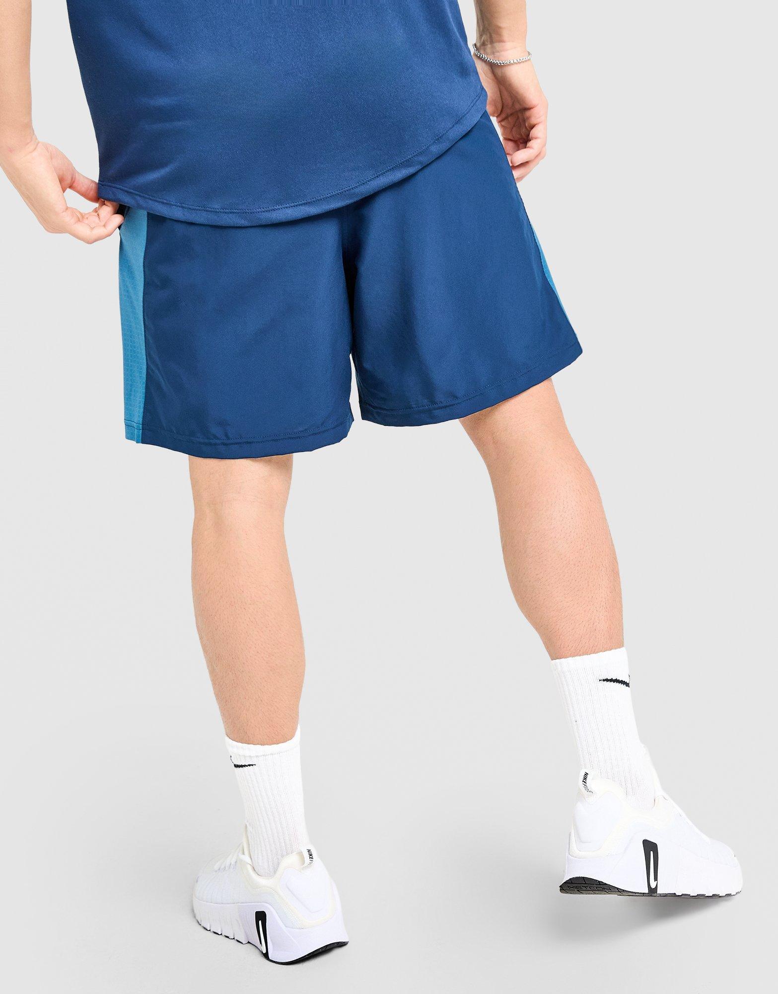 Чоловічі шорти UNDER ARMOUR ШОРТИ WOVEN BLOCKED SHORTS 6013157-408 Блакитний