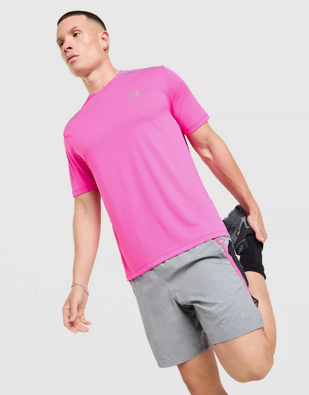 UNDER ARMOUR ФУТБОЛКА TECH RFLTV SS, фото 1 з 6