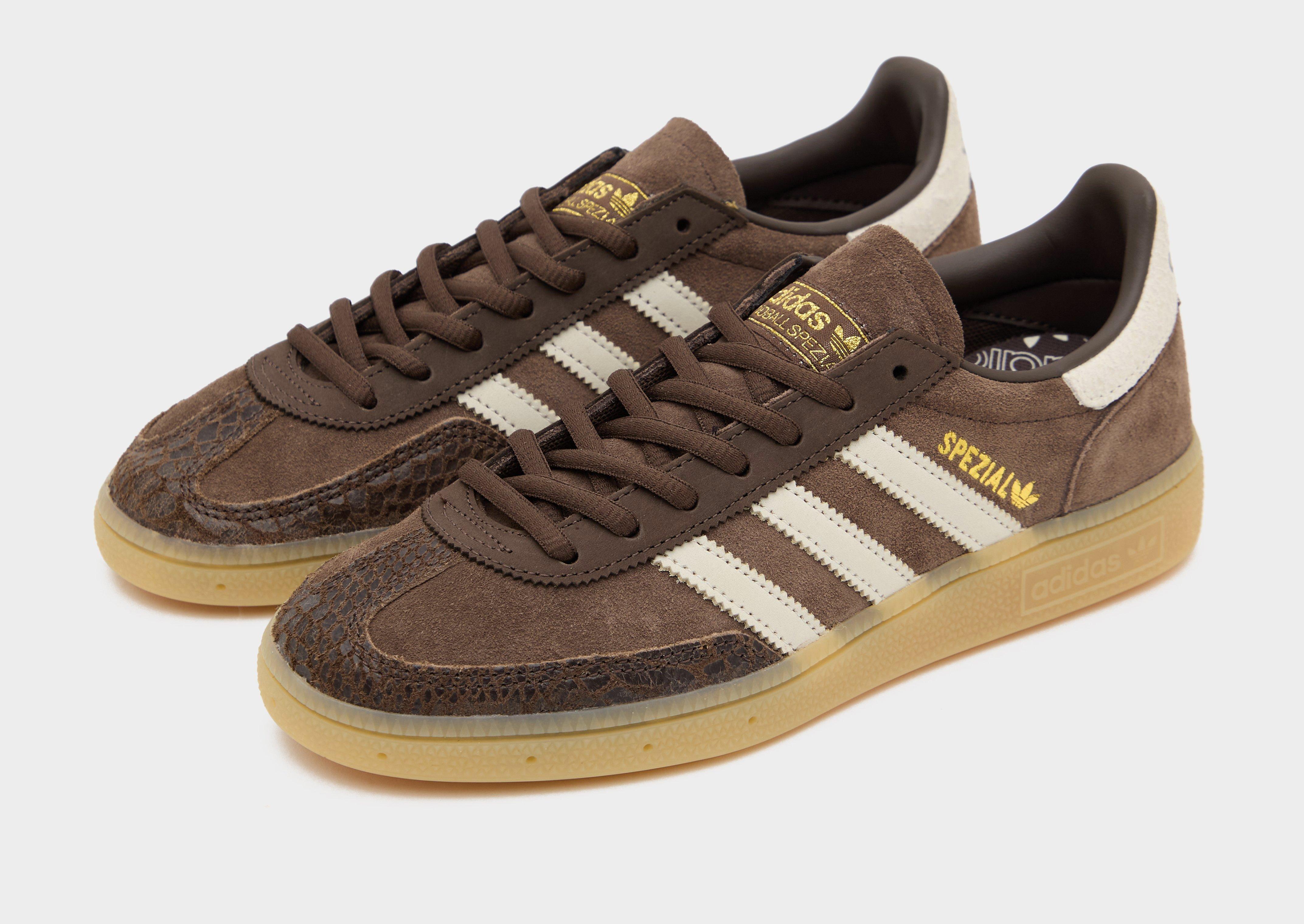 Buty sneakersy damskie ADIDAS HANDBALL SPEZIAL W KI4289 Brązowy