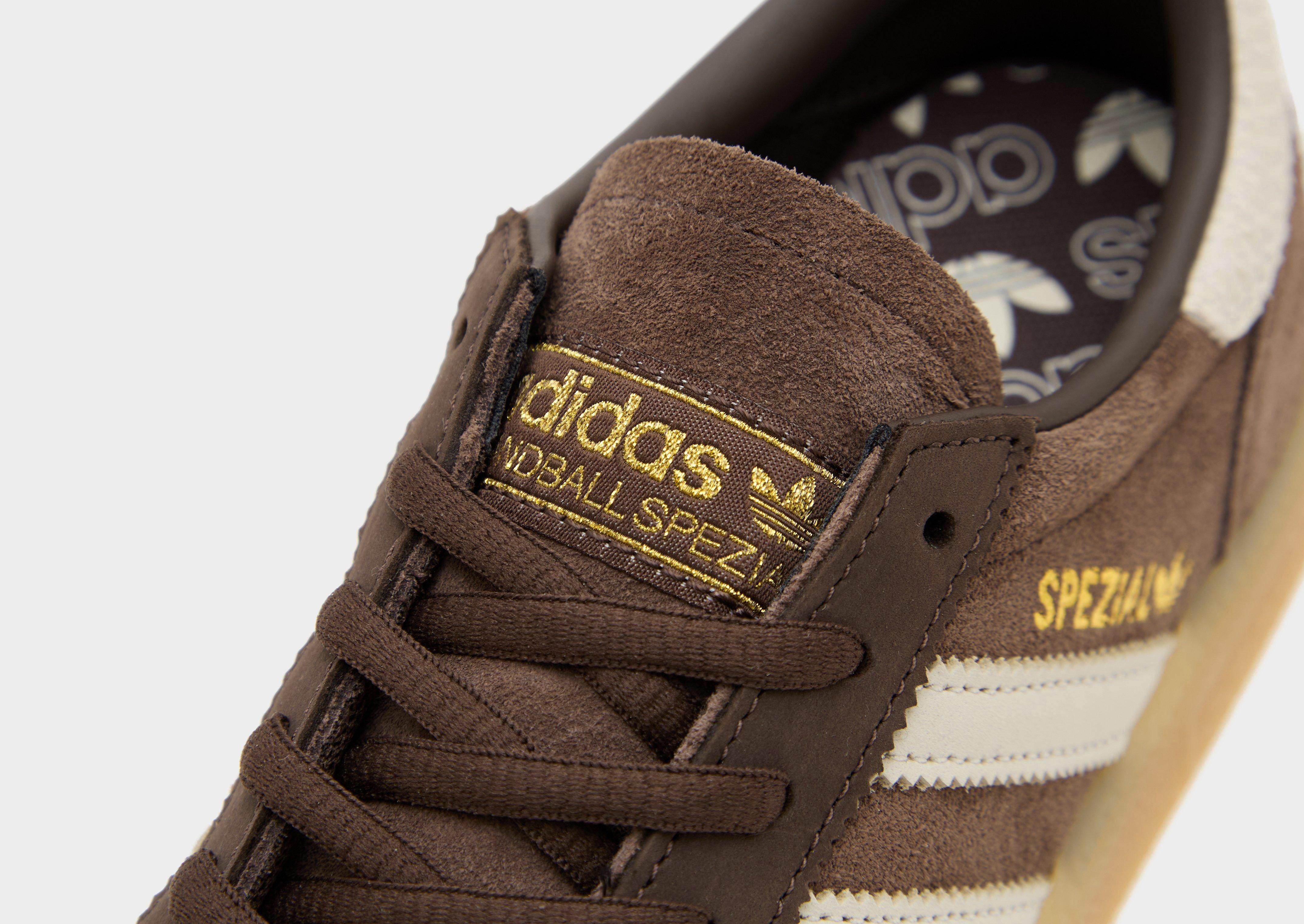 Buty sneakersy damskie ADIDAS HANDBALL SPEZIAL W KI4289 Brązowy