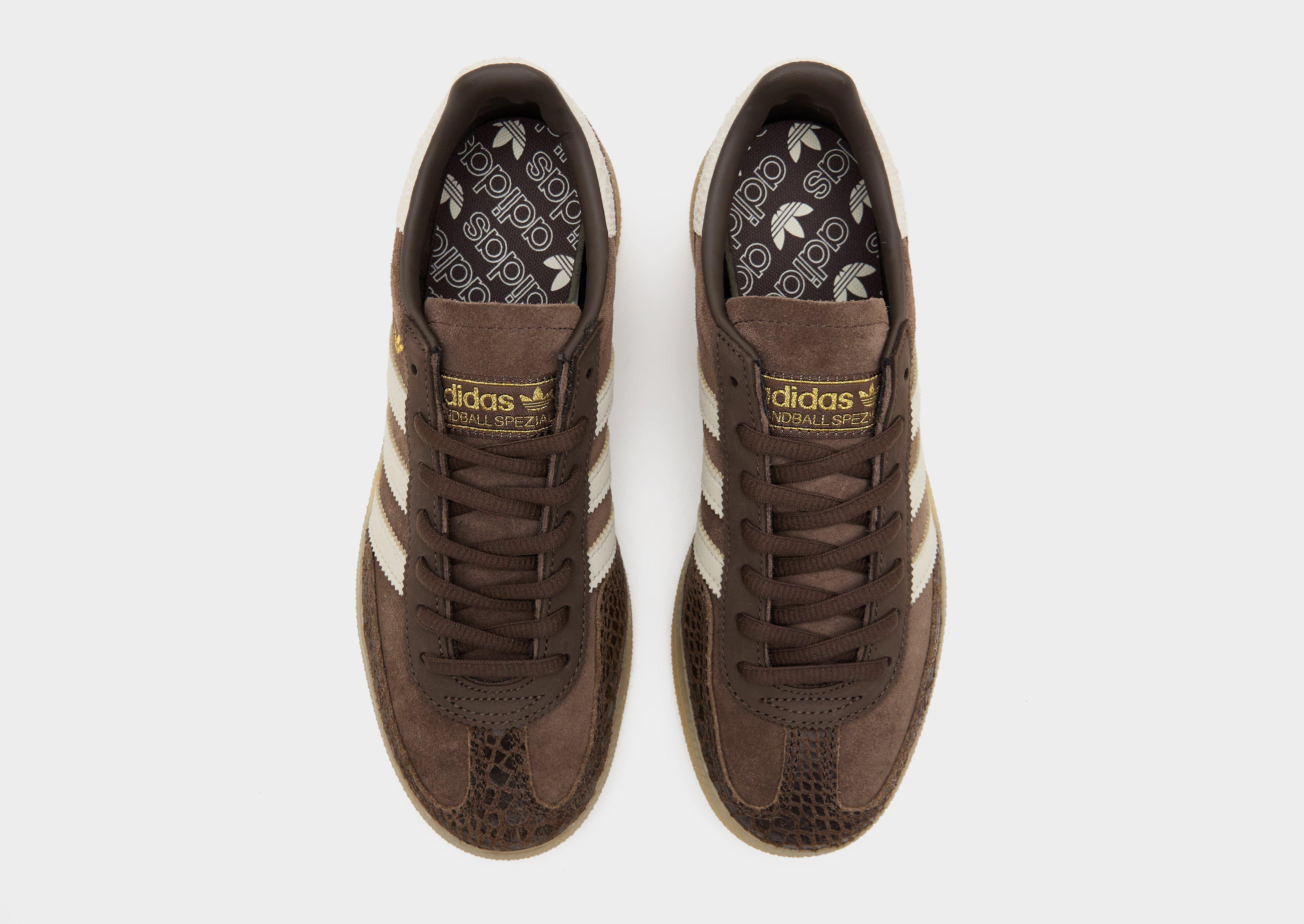 Buty sneakersy damskie ADIDAS HANDBALL SPEZIAL W KI4289 Brązowy