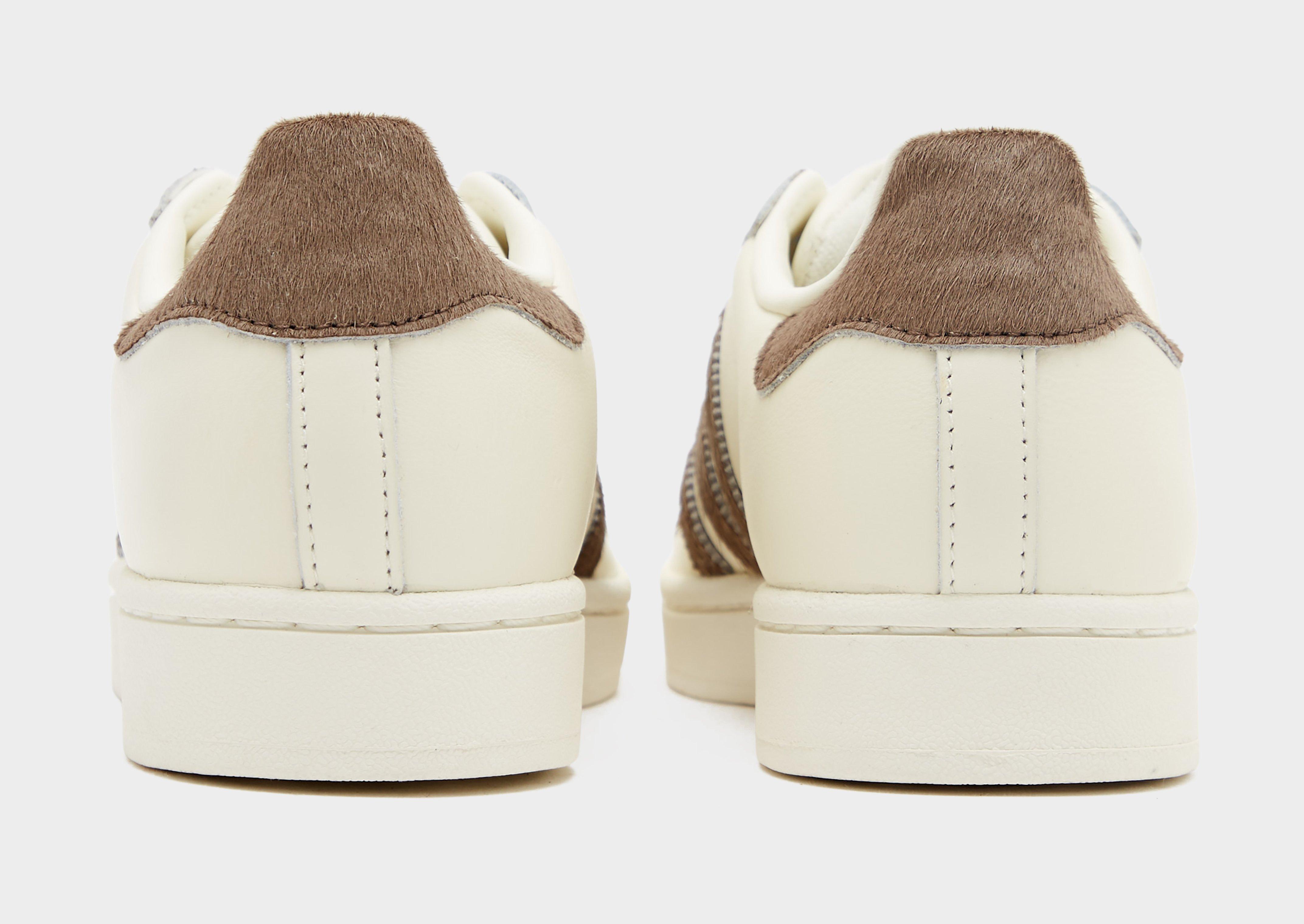 Buty sneakersy damskie ADIDAS SUPERSTAR II W KI3575 Beżowy