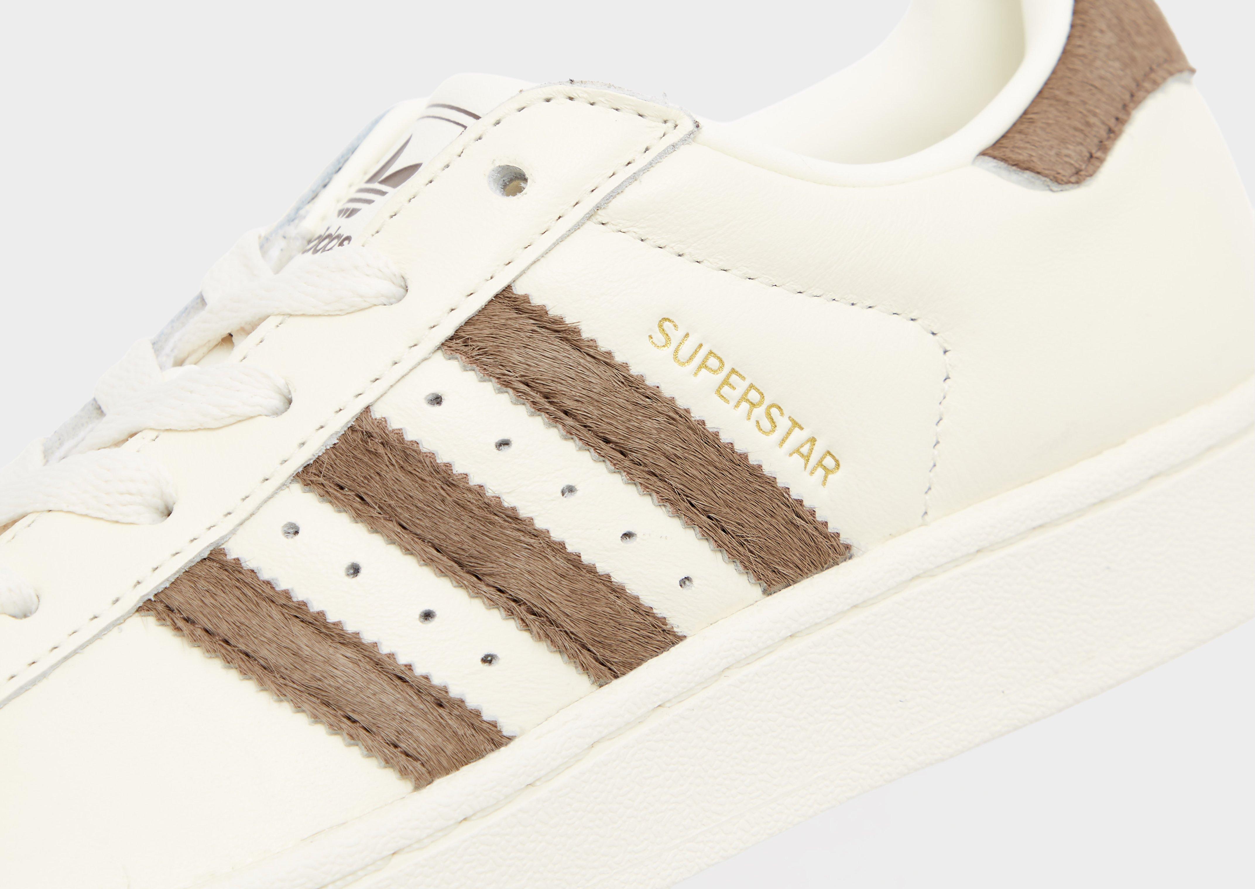 Buty sneakersy damskie ADIDAS SUPERSTAR II W KI3575 Beżowy