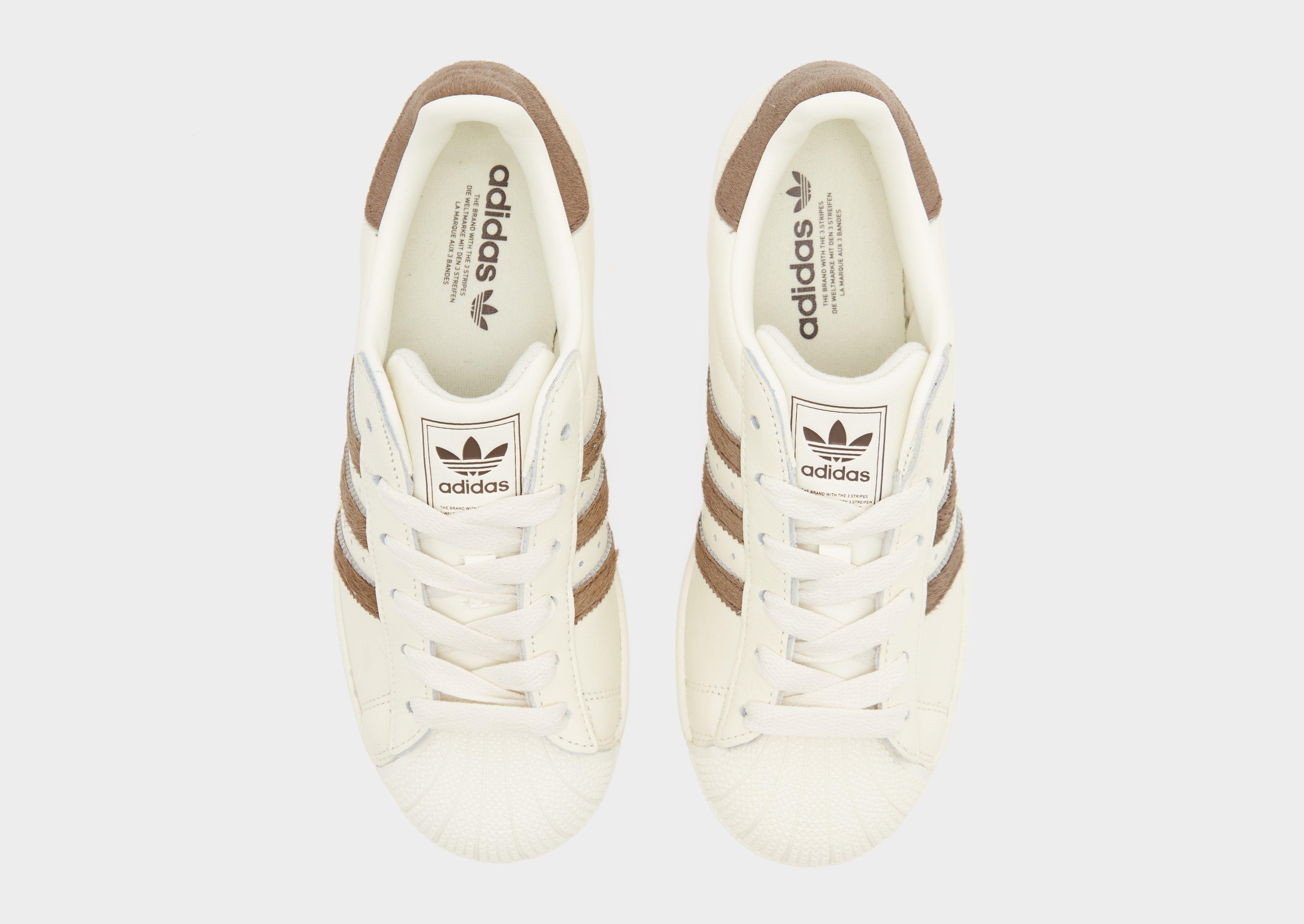 Buty sneakersy damskie ADIDAS SUPERSTAR II W KI3575 Beżowy