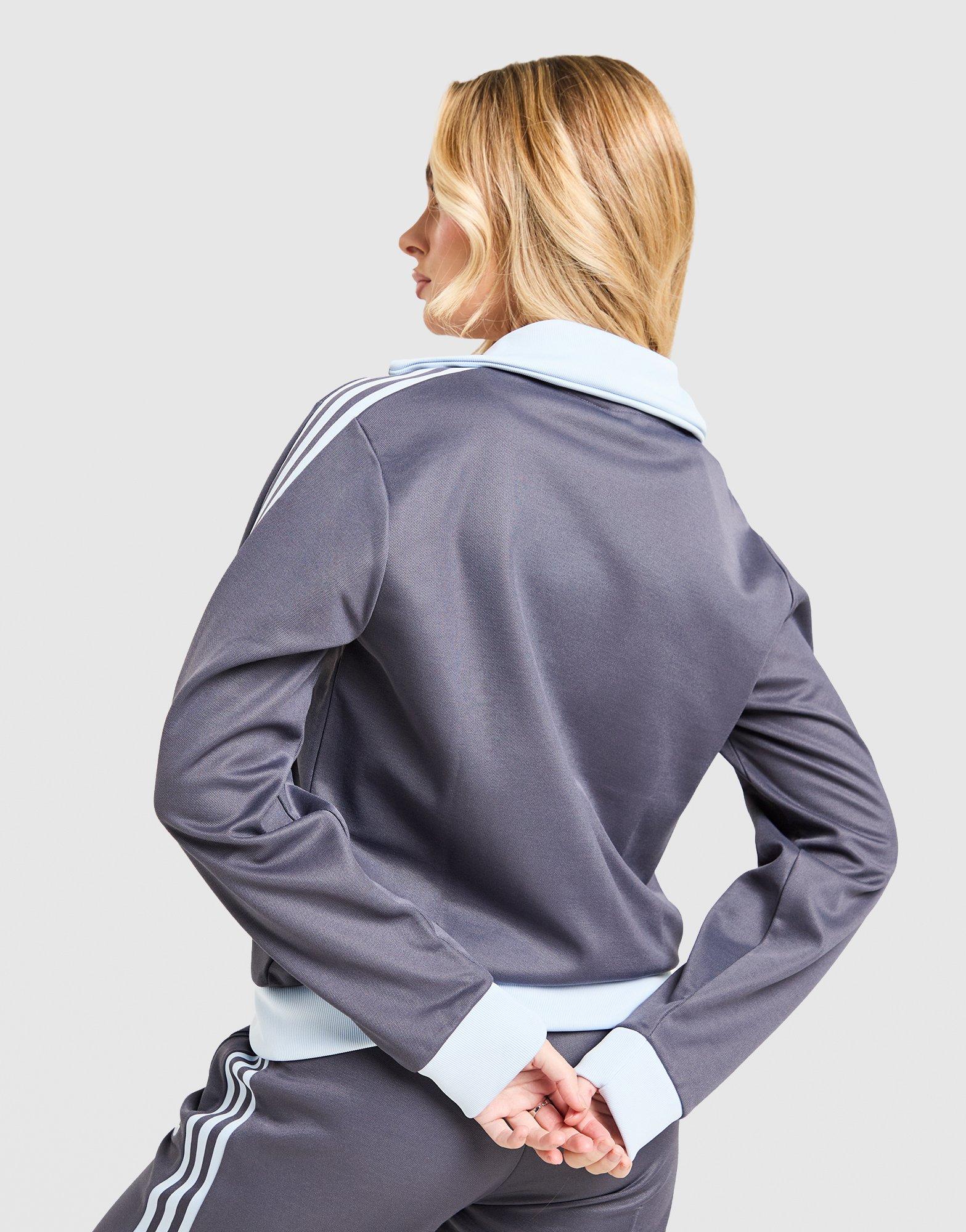 Дамска блуза ADIDAS СУИТЧЪР СЪС ЗАКОПЧАВАНЕ CLASSIC TT KR6016 Сив