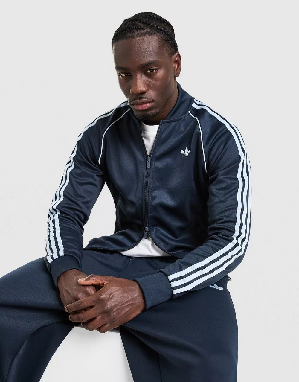 ADIDAS КОФТА НА БЛИСКАВЦІ SST TT, фото 1 з 5
