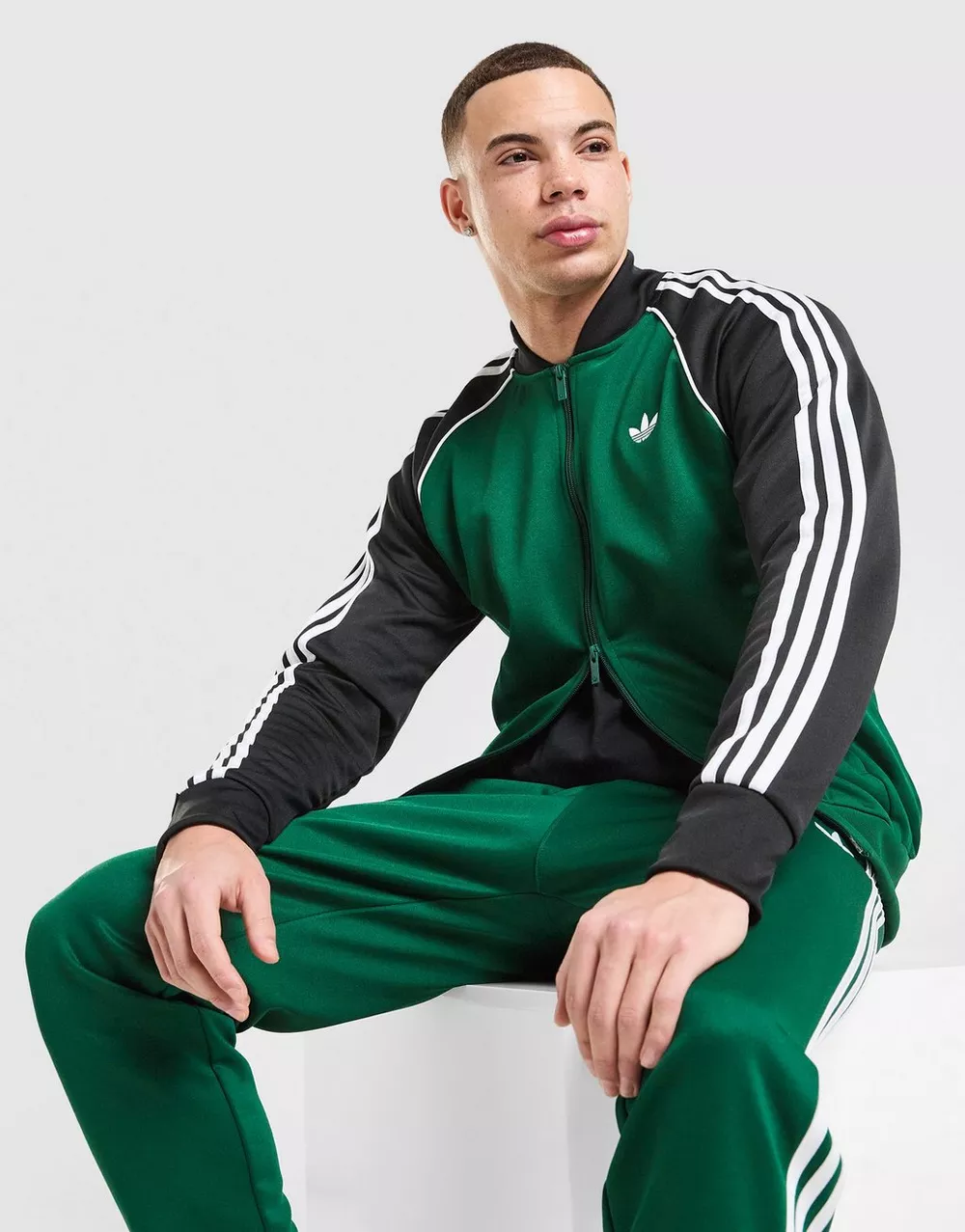 ADIDAS КОФТА НА БЛИСКАВЦІ SST TT, фото 1 з 5
