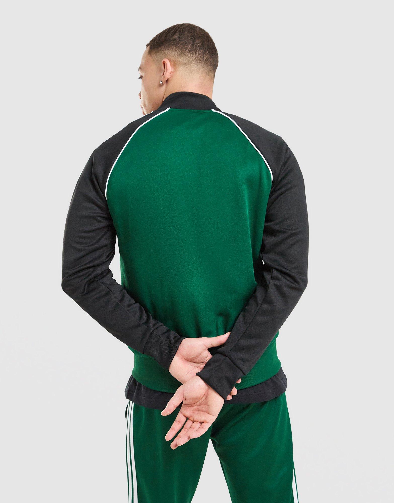 Чоловічі кофти ADIDAS КОФТА НА БЛИСКАВЦІ SST TT KE3509 Зелений