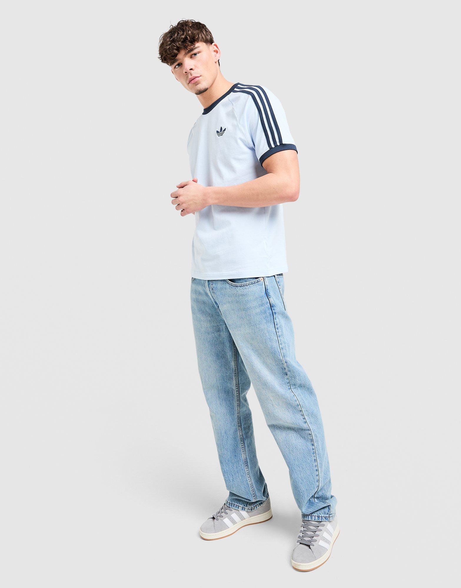 Pánske tričko ADIDAS TRIČKO CALI HY7971 Modrá