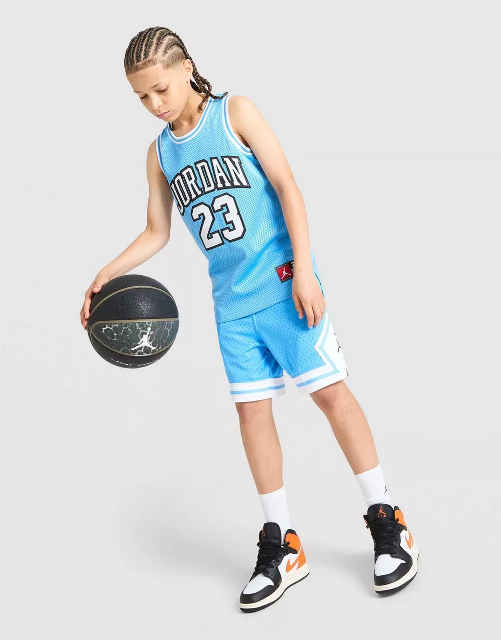 NikeHad JORDAN ШОРТИ JORDAN DIAM SHT BLU/WHT, фото 1 з 5