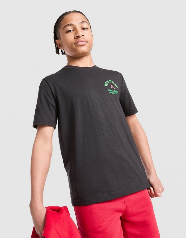 Jordan Tričko Jrd Pizza Tee Blk/grn