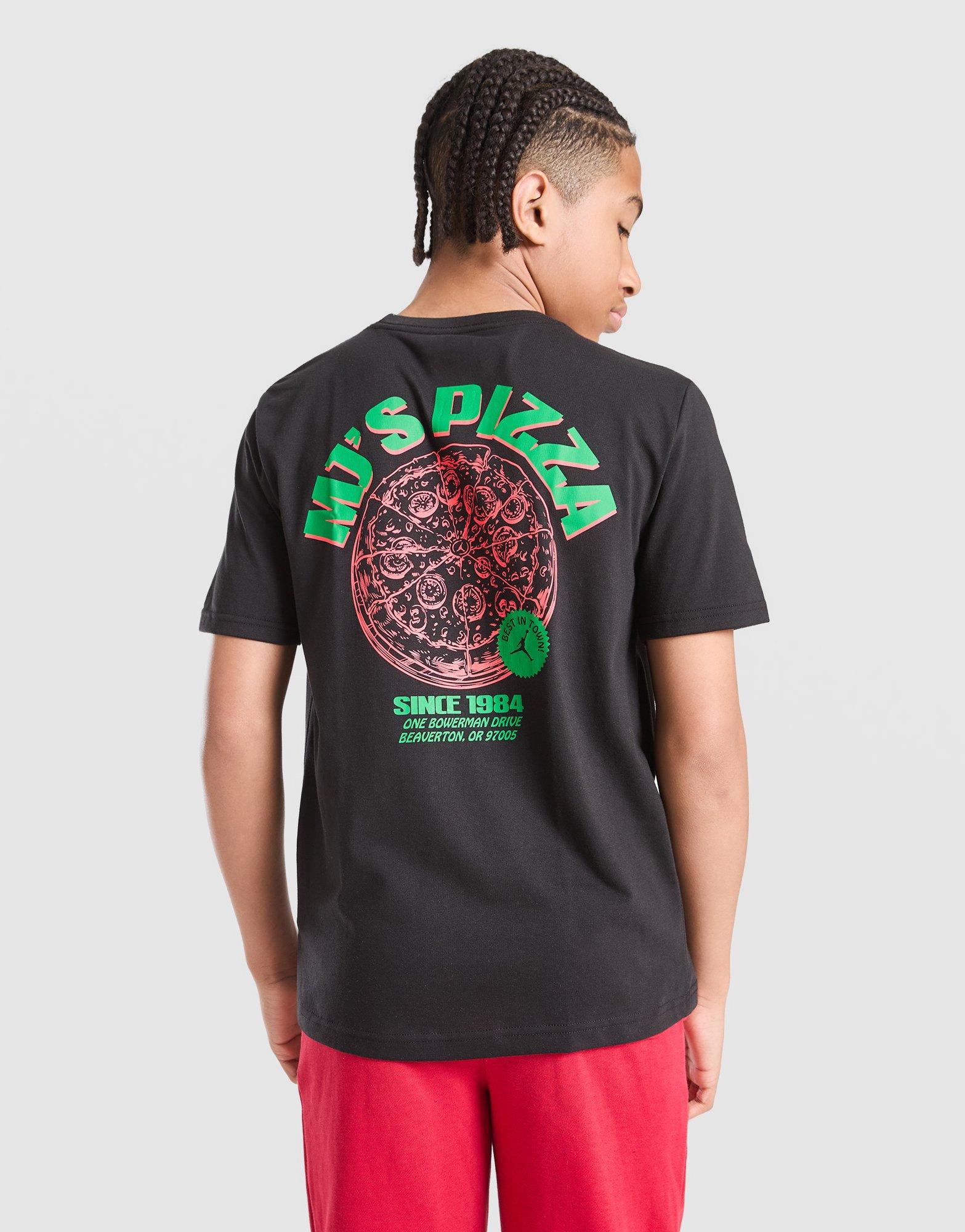Jordan Tričko Jrd Pizza Tee Blk/grn