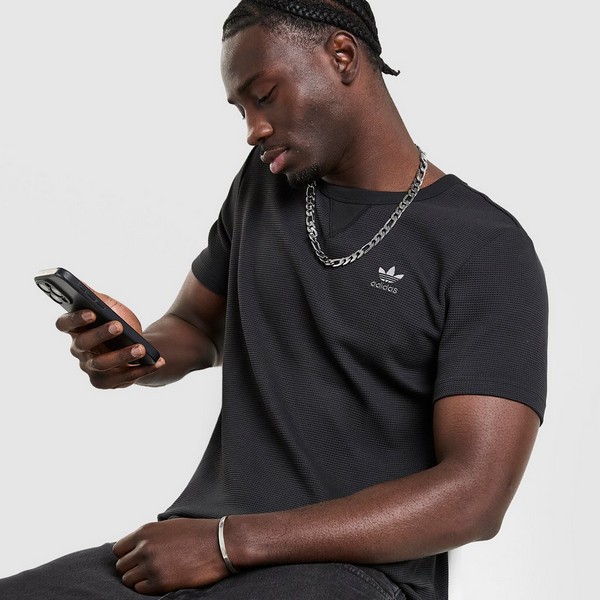 ADIDAS T-SHIRT TREFOIL ESSENTIALS WAFFLE