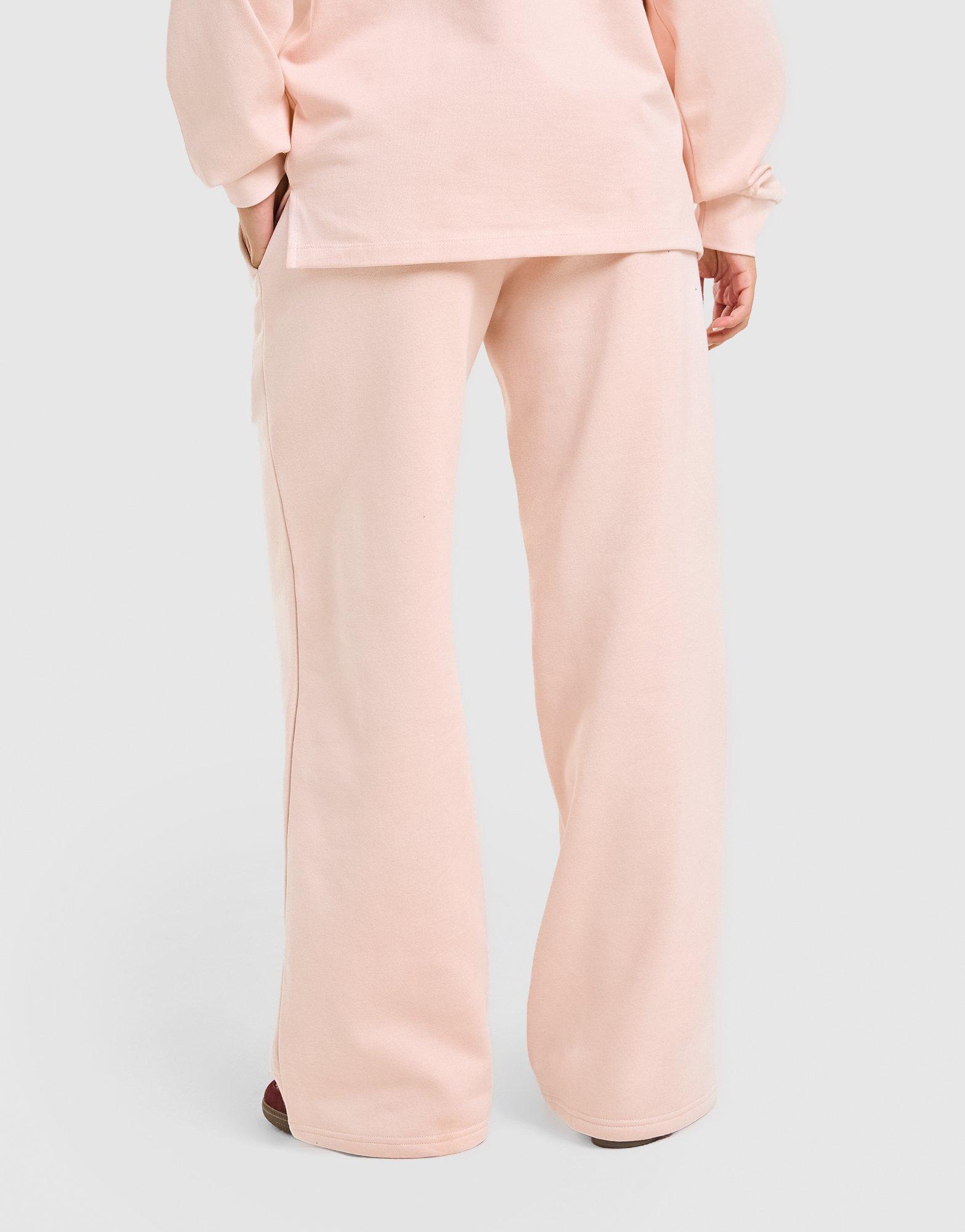 Női nadrág ADIDAS NADRÁG WIDE JOGGERS KH2258 Rózsaszín