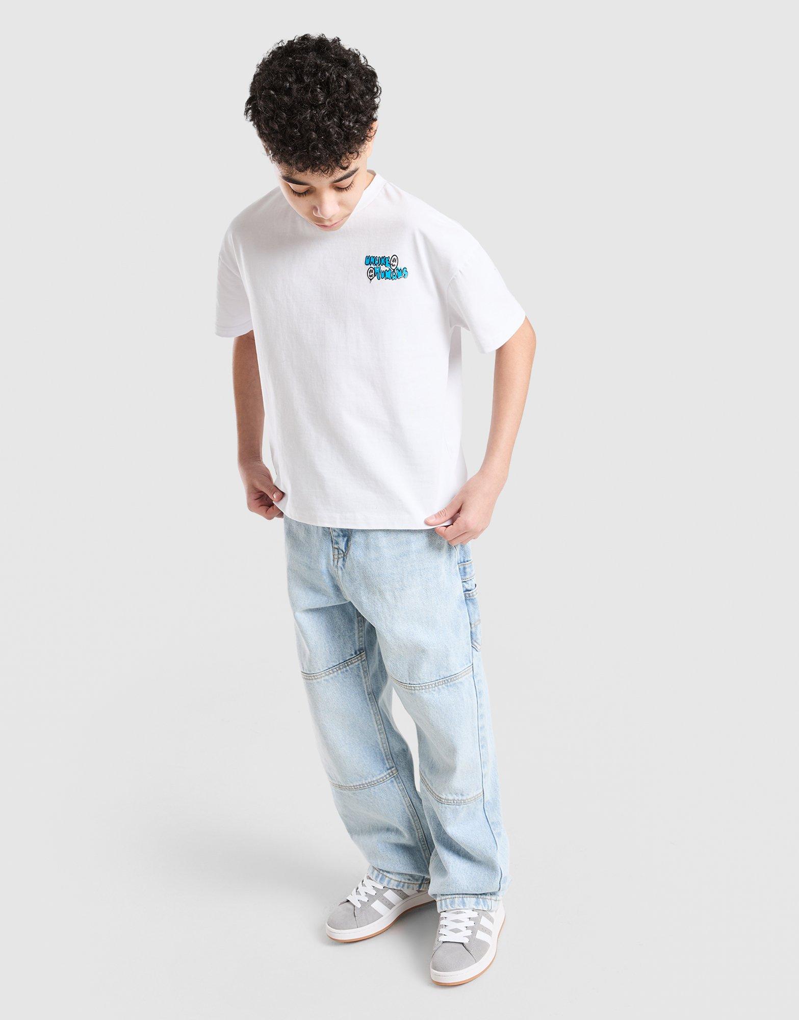 Gyerek póló UNLIKE HUMANS PÓLÓ HINDSIGHT TEE ULHTJB10367010 Fehér