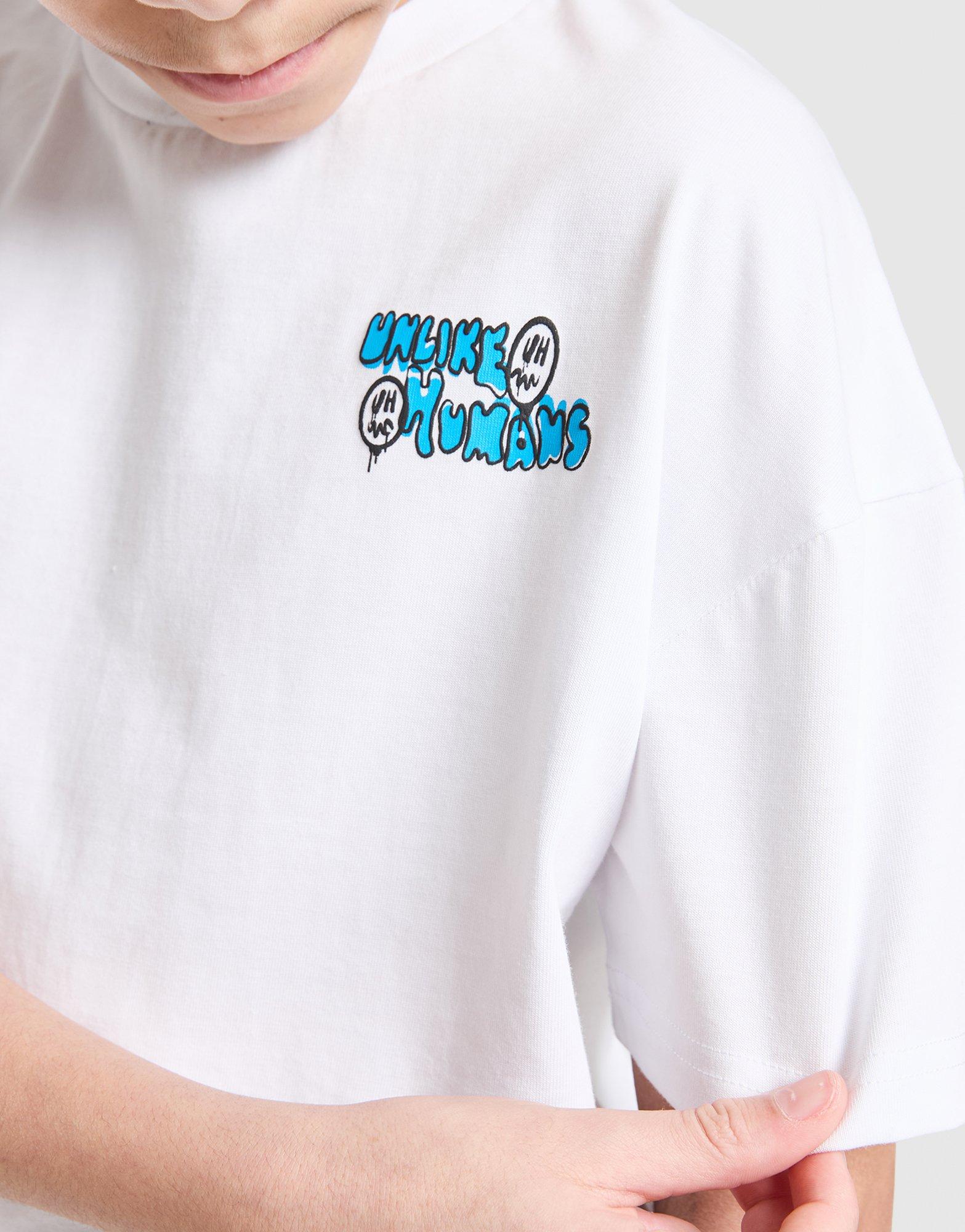 Gyerek póló UNLIKE HUMANS PÓLÓ HINDSIGHT TEE ULHTJB10367010 Fehér