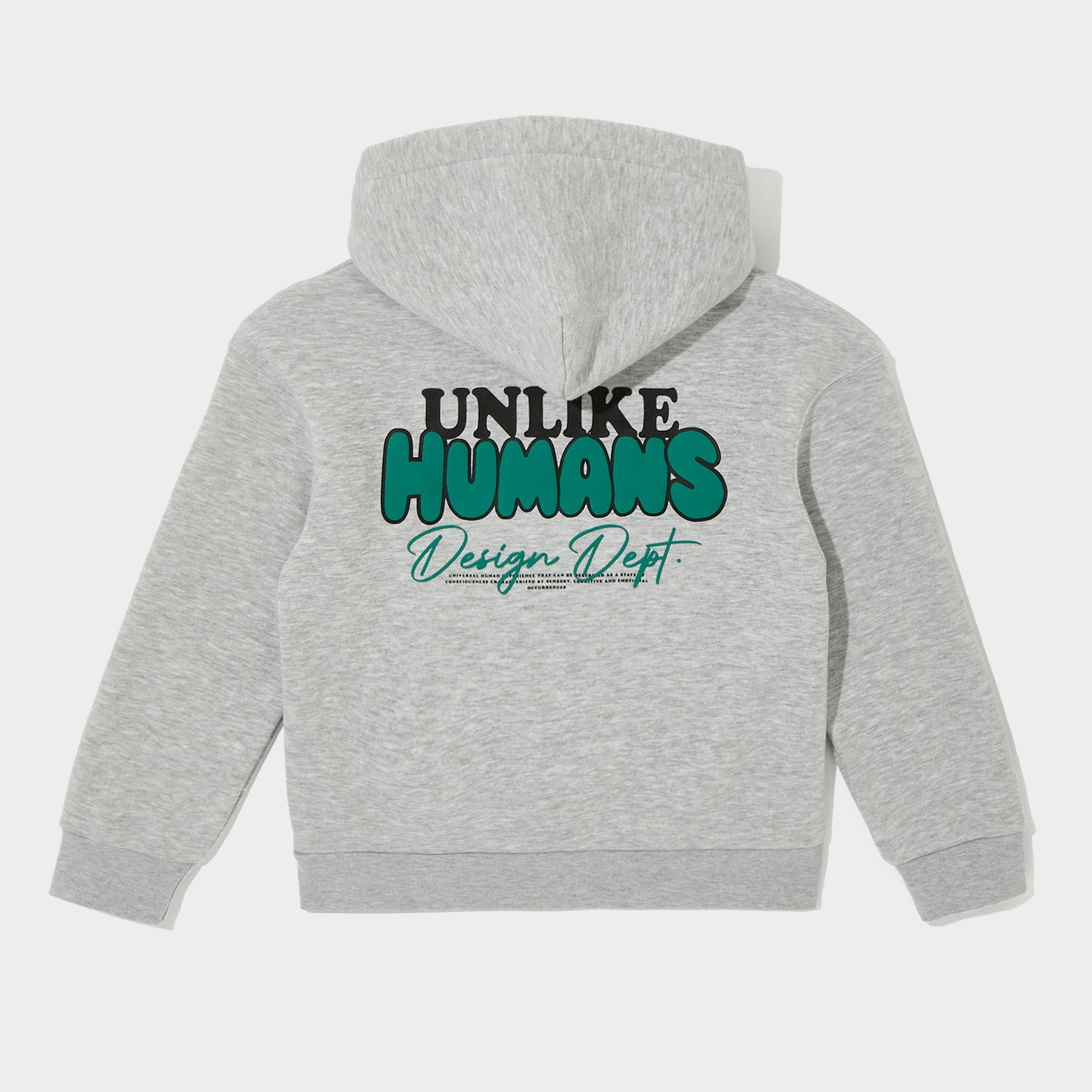 Detská mikina UNLIKE HUMANS MIKINA S KAPUCŇOU DESIGN DEPT OH HD
