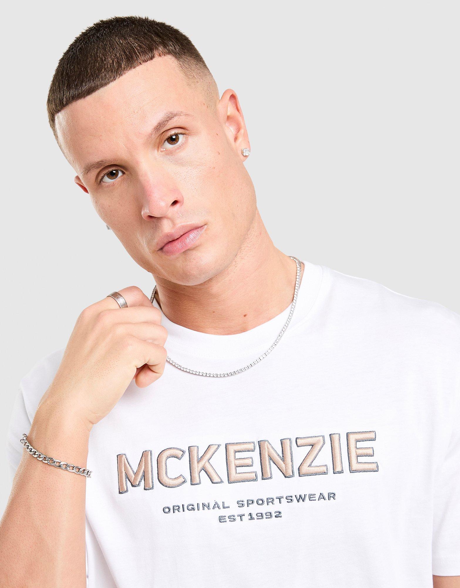 Muški T-shirt MCKENZIE T-SHIRT ELSTED TEE MCKTM17107010 bijela