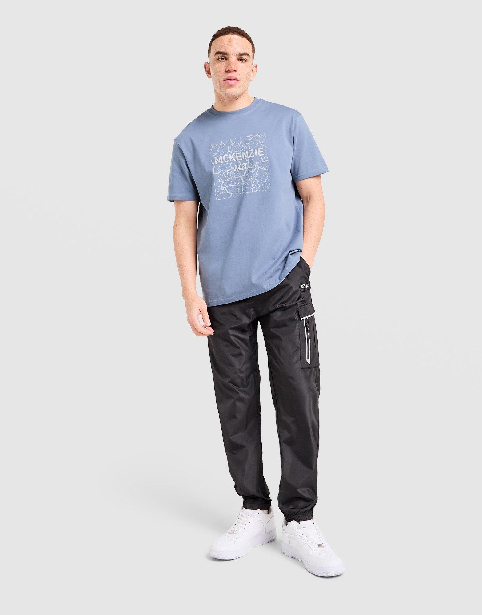 Pánske tričko MCKENZIE TRIČKO QUARTZ TEE MCKTM17108950 Modrá