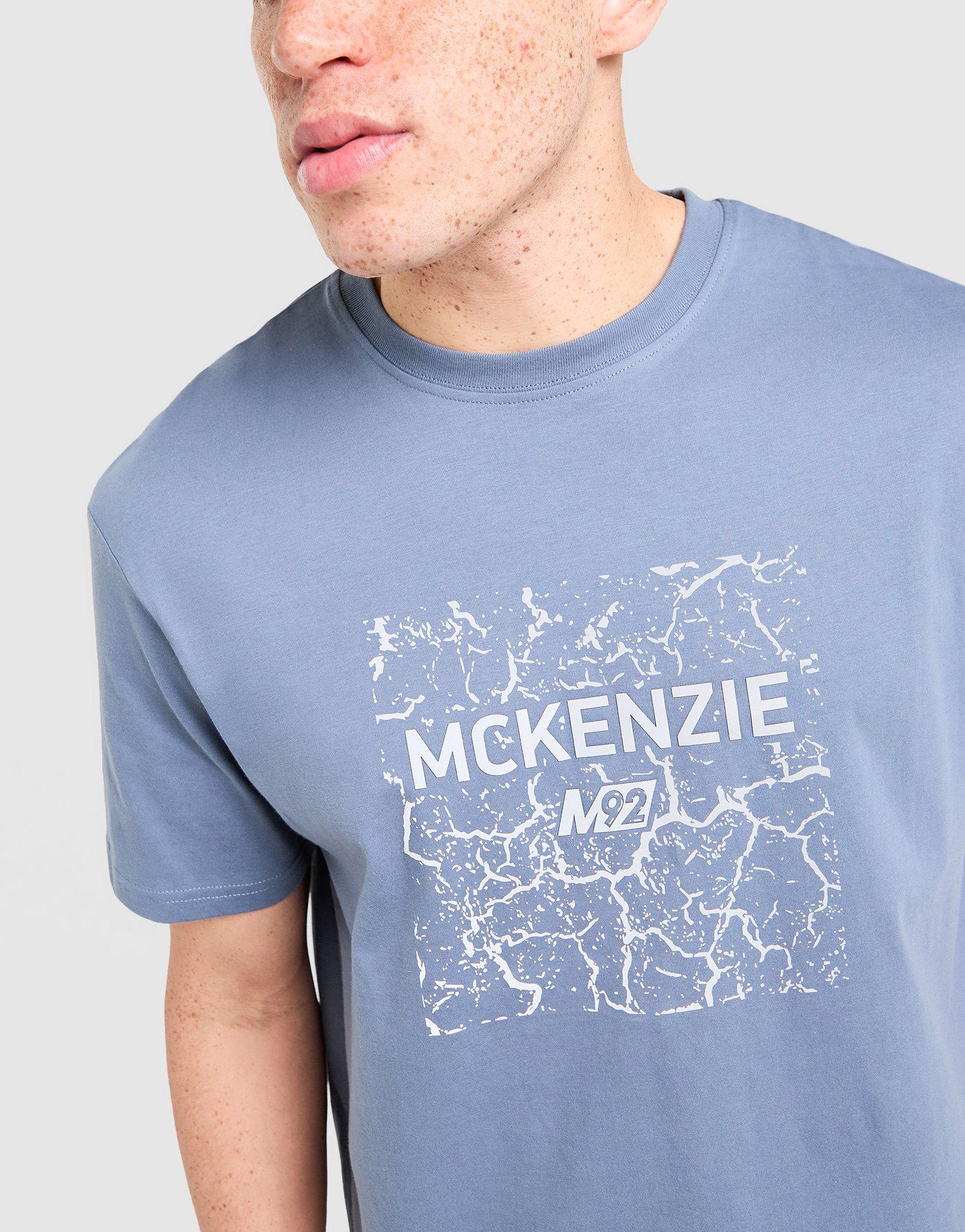 Pánske tričko MCKENZIE TRIČKO QUARTZ TEE MCKTM17108950 Modrá