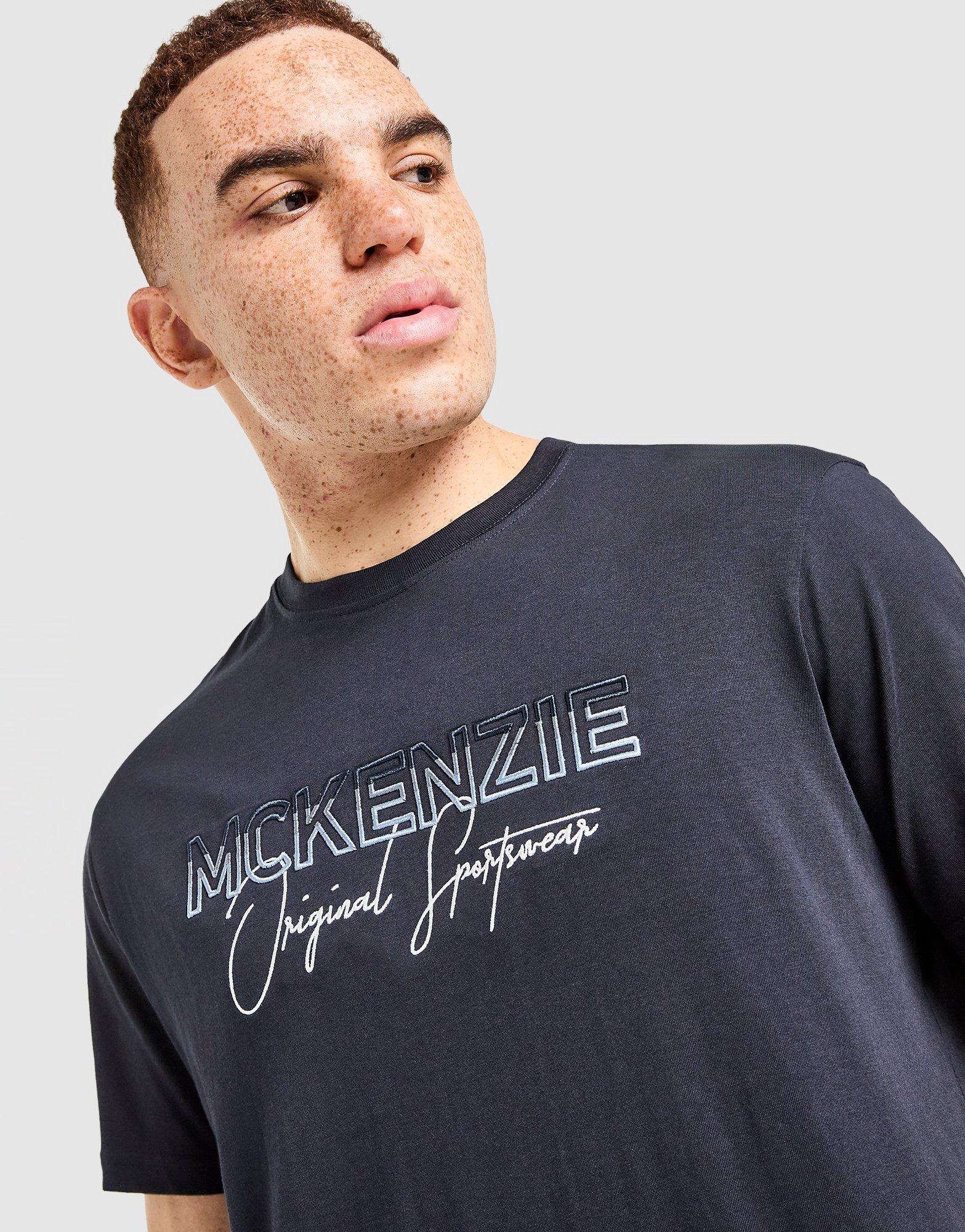 Muški T-shirt MCKENZIE T-SHIRT HARLEY TEE MCKTM17106481 tamnoplava