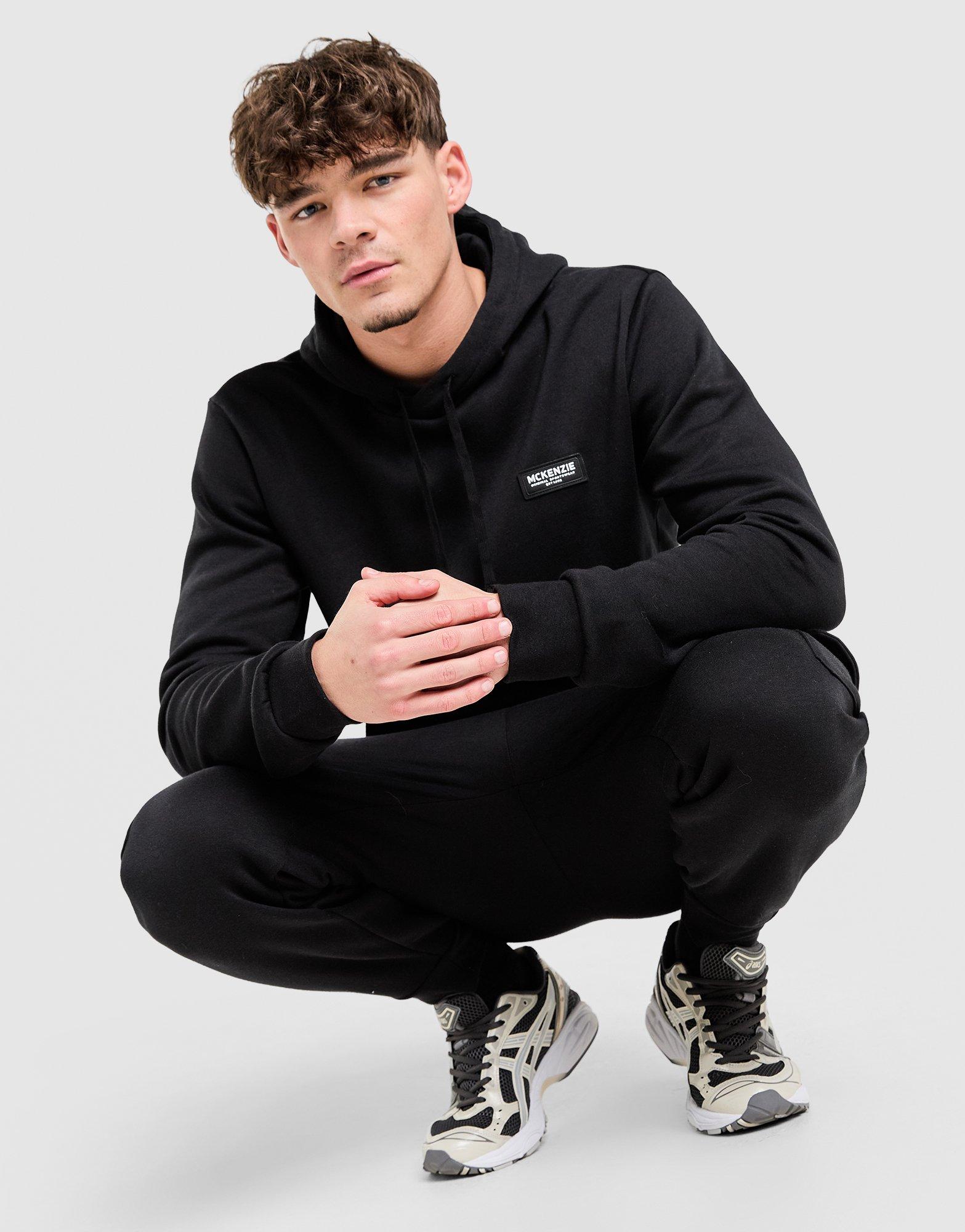 Mckenzie Mikina S Kapucňou Rocco Oh Hd Blk-Blk