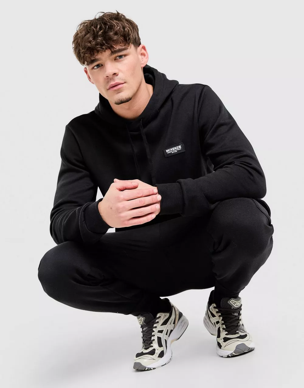 MCKENZIE КОФТА З КАПЮШОНОМ ROCCO OH HD BLK-BLK, фото 1 з 5
