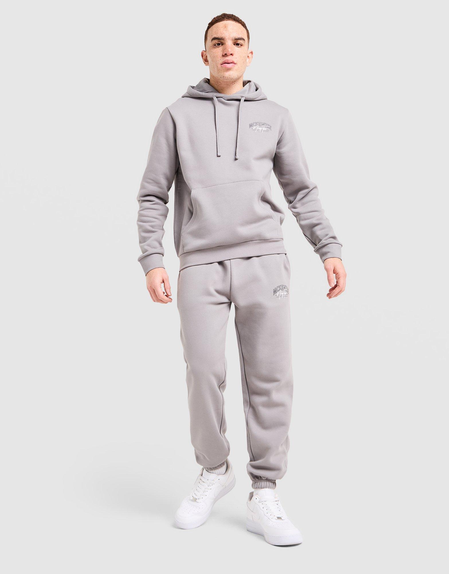 Чоловічі кофти MCKENZIE КОФТА З КАПЮШОНОМ SCRIPT OH HD MCKTM16902714 Сірий