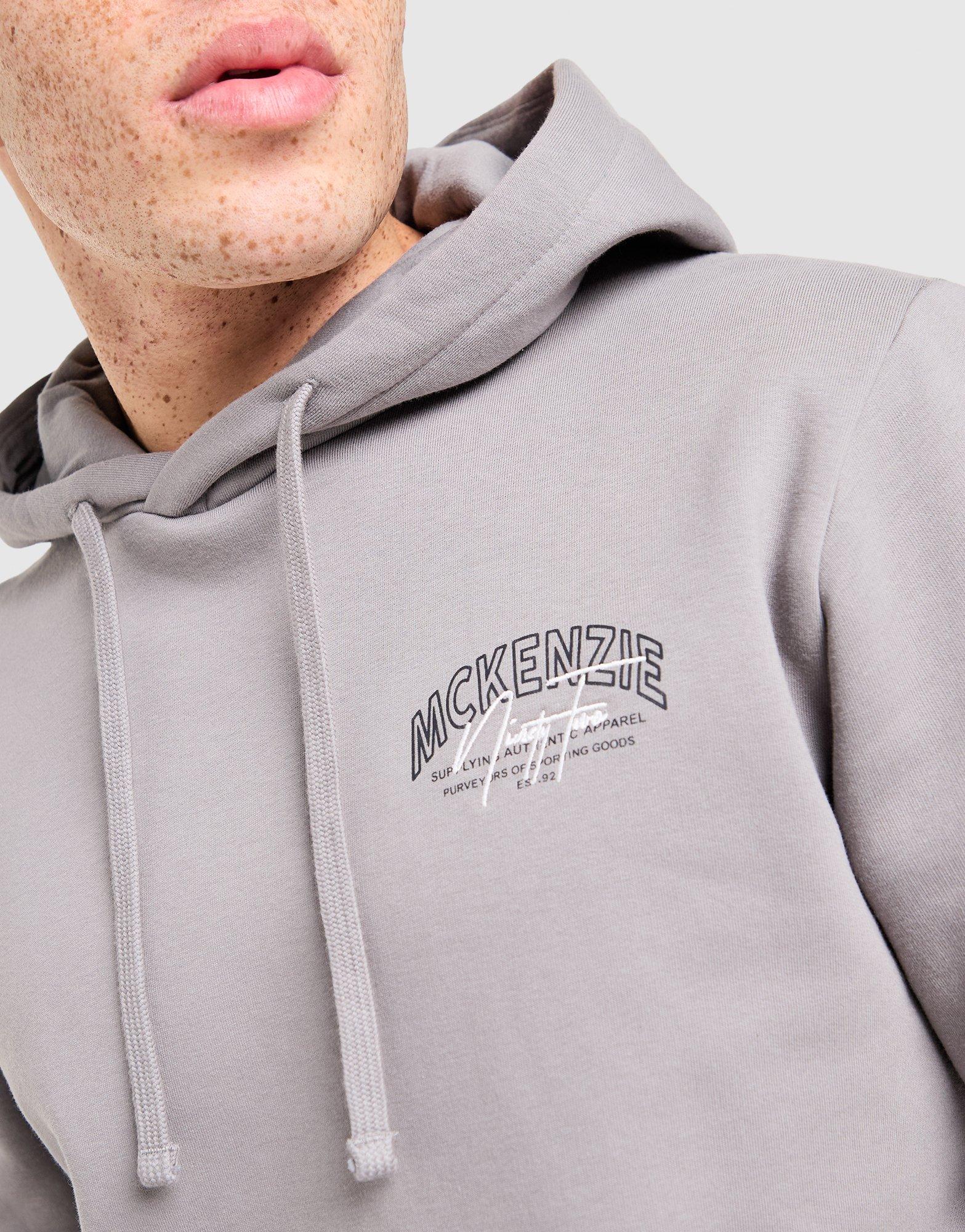 Чоловічі кофти MCKENZIE КОФТА З КАПЮШОНОМ SCRIPT OH HD MCKTM16902714 Сірий